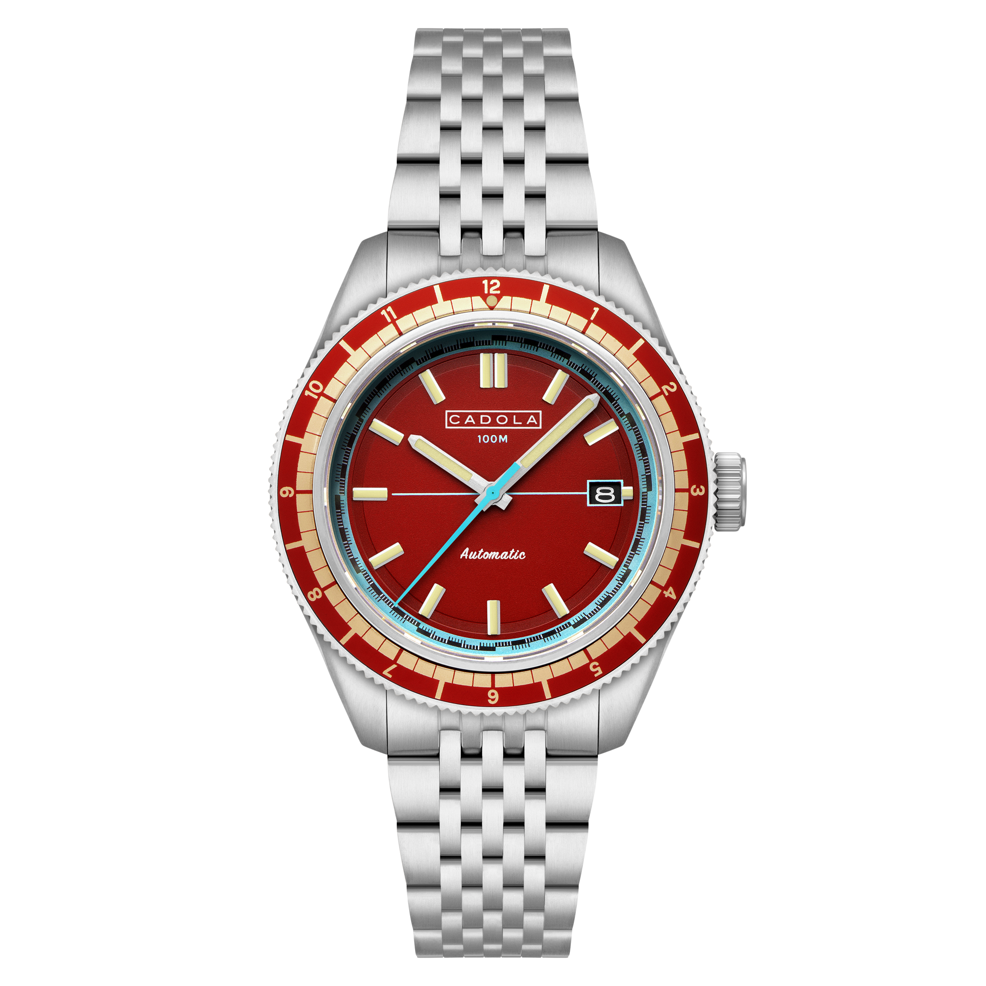 Cadola Ahrens Fireball Red Automatic Men's Watch CD-1061-22