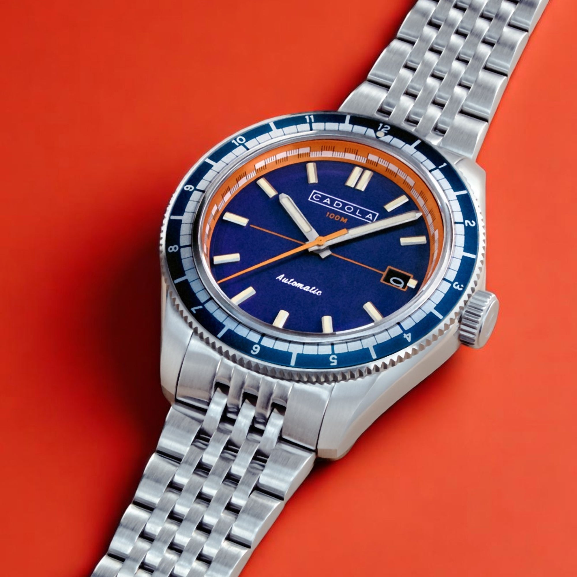 Cadola Ahrens Blue Streak Automatic Men's Watch CD-1061-44