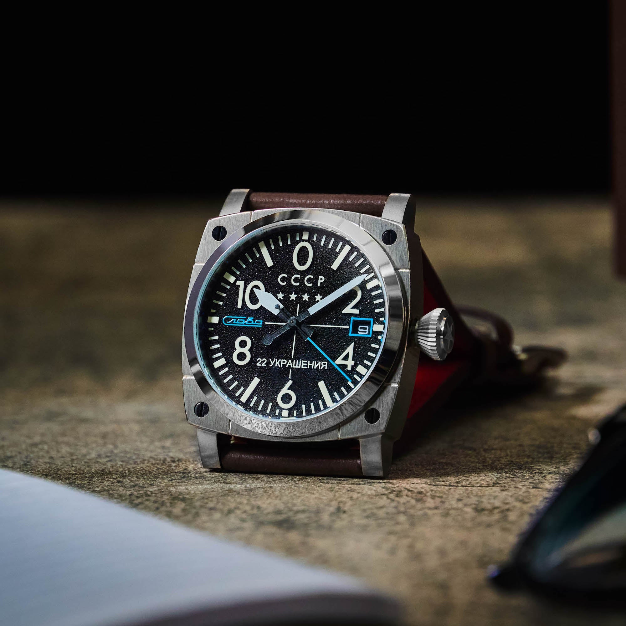 CCCP CCCP Gurevich Black Men'S Automatic Watch CP-7071-03