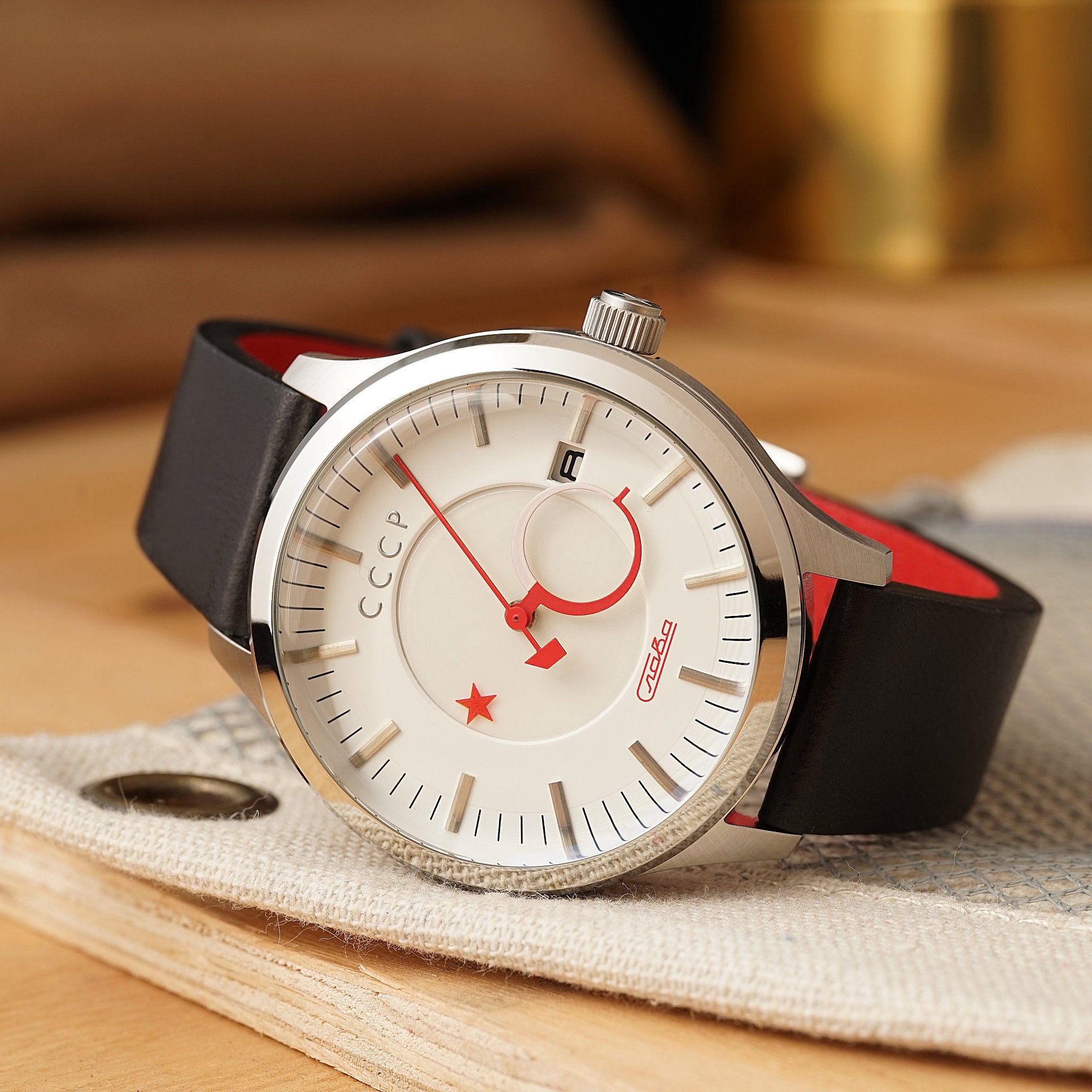 CCCP CCCP Heroes Kamzolkin Automatic Men's Watch CP-7077-01