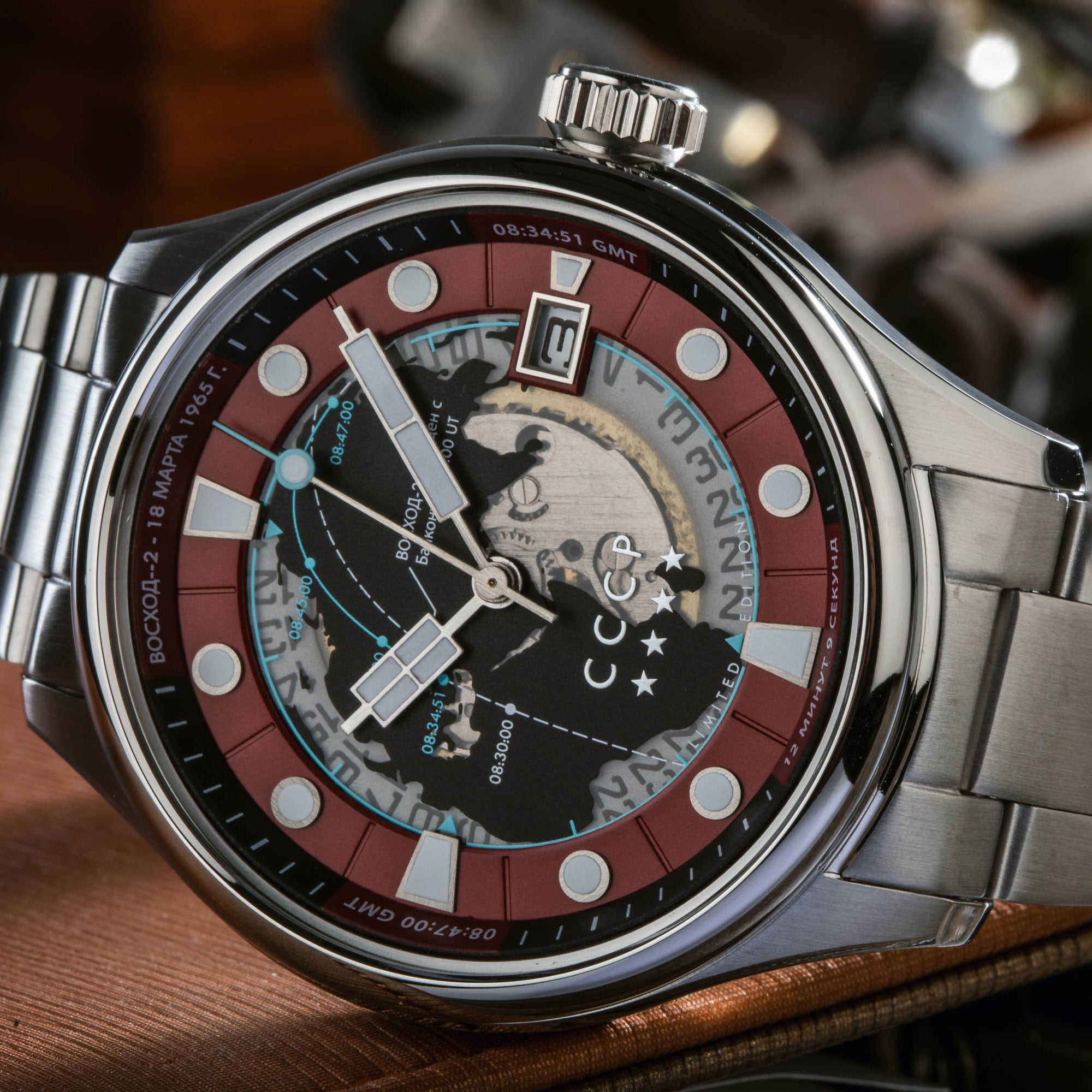 CCCP CCCP Leonov Red Men's Automatic Watch CP-7099-33