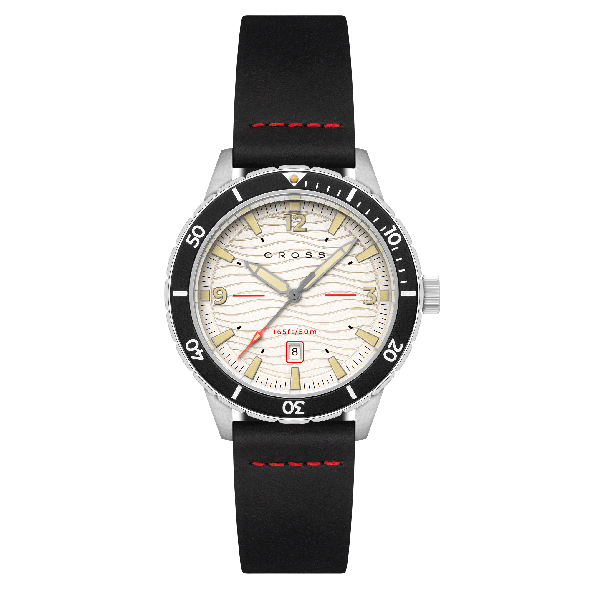 CROSS Cross Baskerville Quartz Fawn Grey Men's Watch CR9064-01