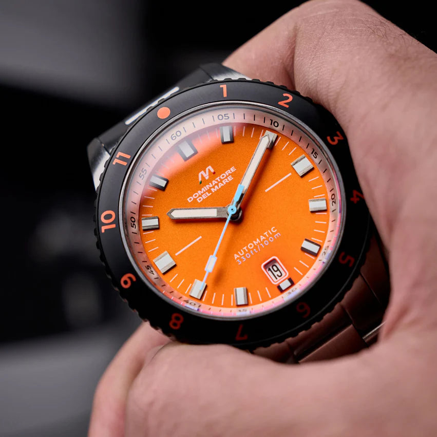 Dominatore Del Mare Dominatore Del Mare Tropea Automatic Bright Orange Men's Watch DD-8026-22