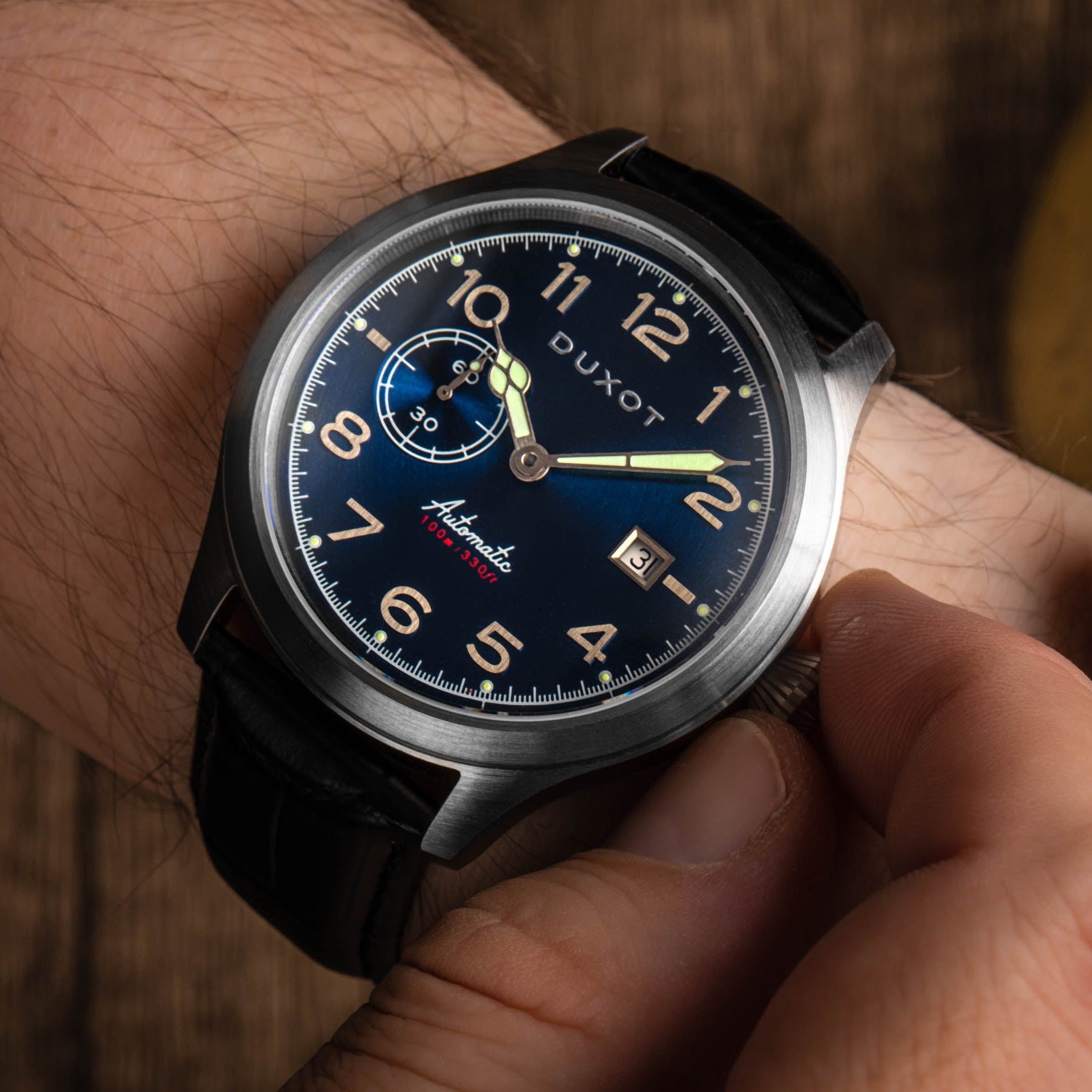 DUXOT Duxot Altius Men's Mechanical Automatic Royal Blue Watch DX-2021-01