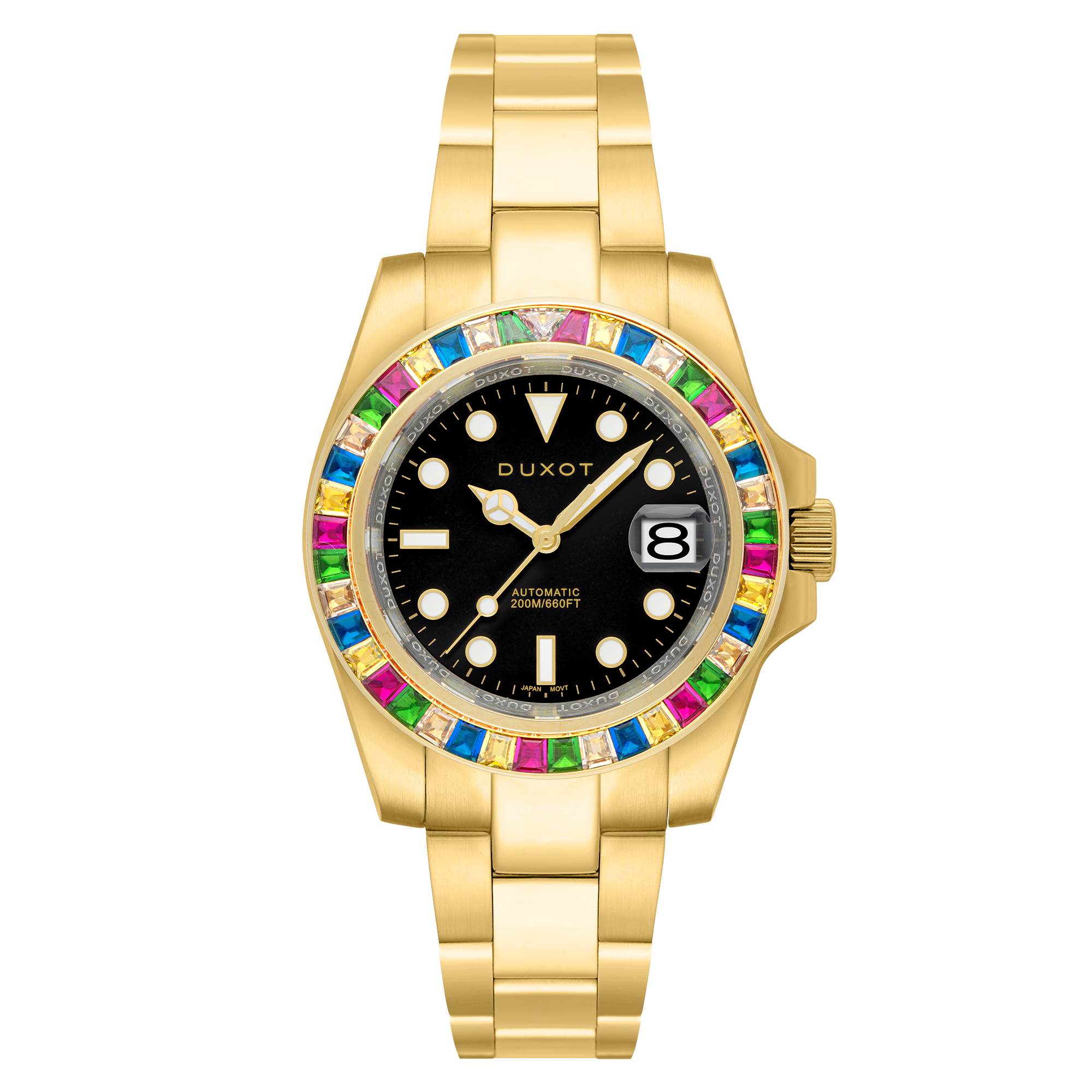 DUXOT Duxot Atlantica Japanese Automatic Gemstone Watch DX-2047-66