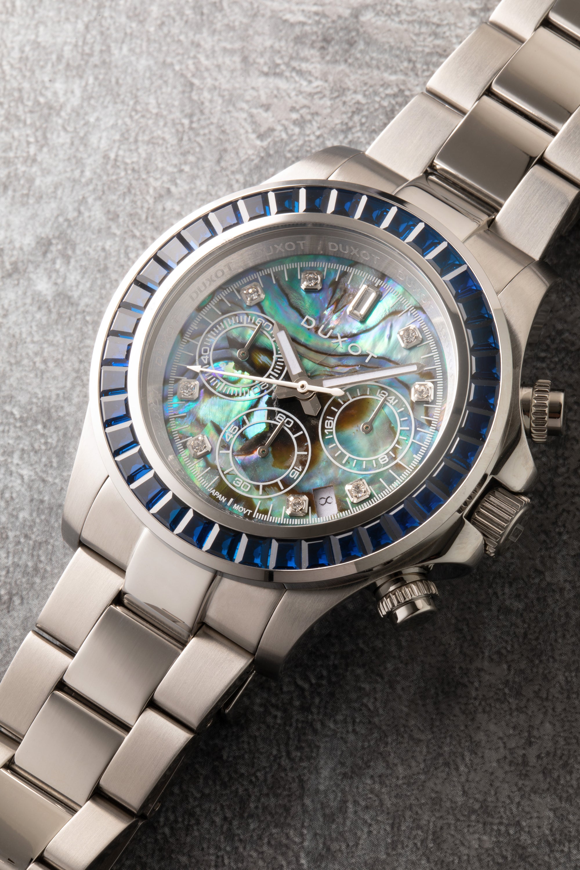 DUXOT Duxot Atlantica Japanese Meca-quartz Abalone Watch DX-2048-66
