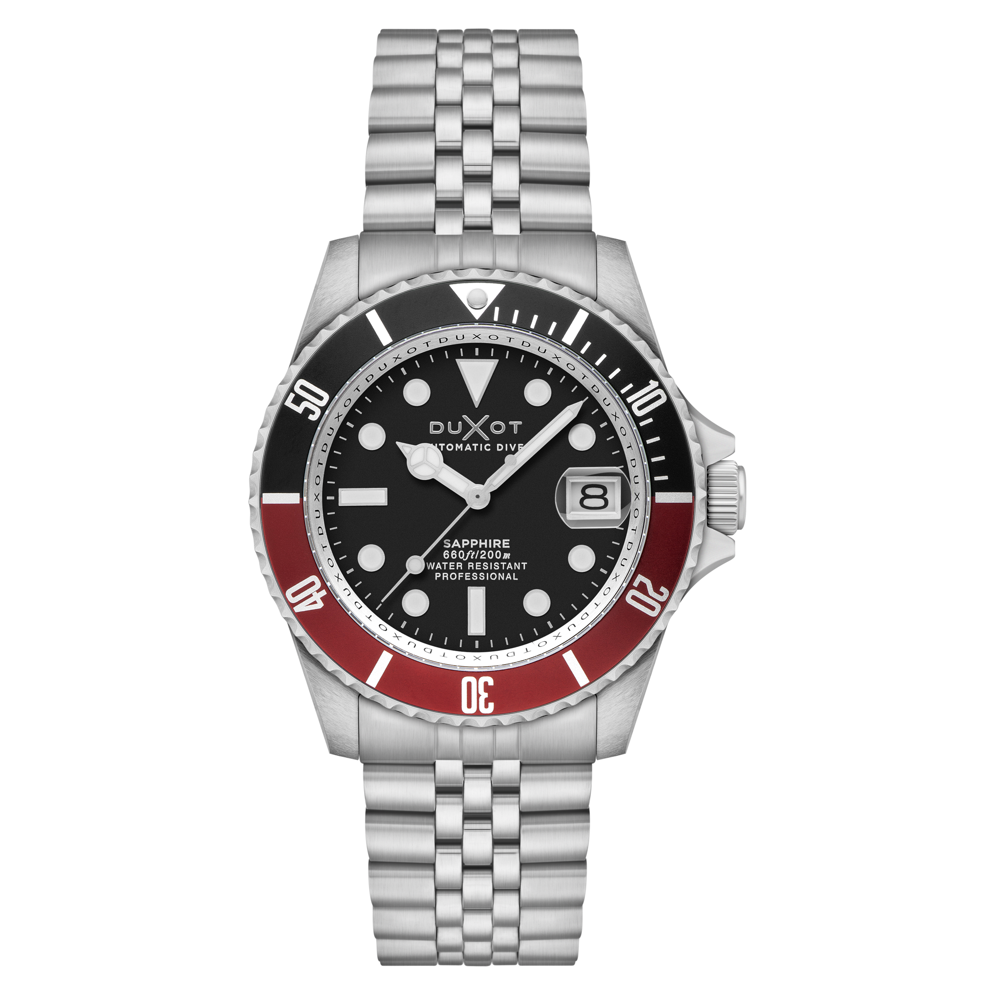 DUXOT Duxot Atlantica Diver Automatic Jade Black Men's Watch DX-2057-88
