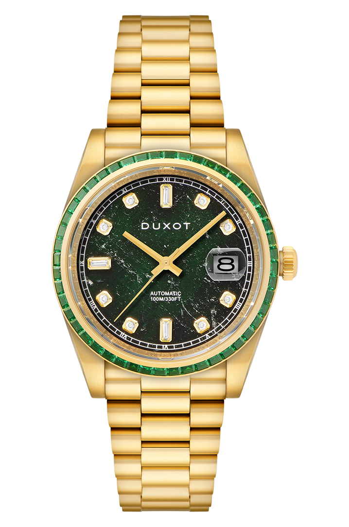 Duxot Duxot Serenata Automatic Limited Edition Water Glass Gold Men's Watch DX-2058-99