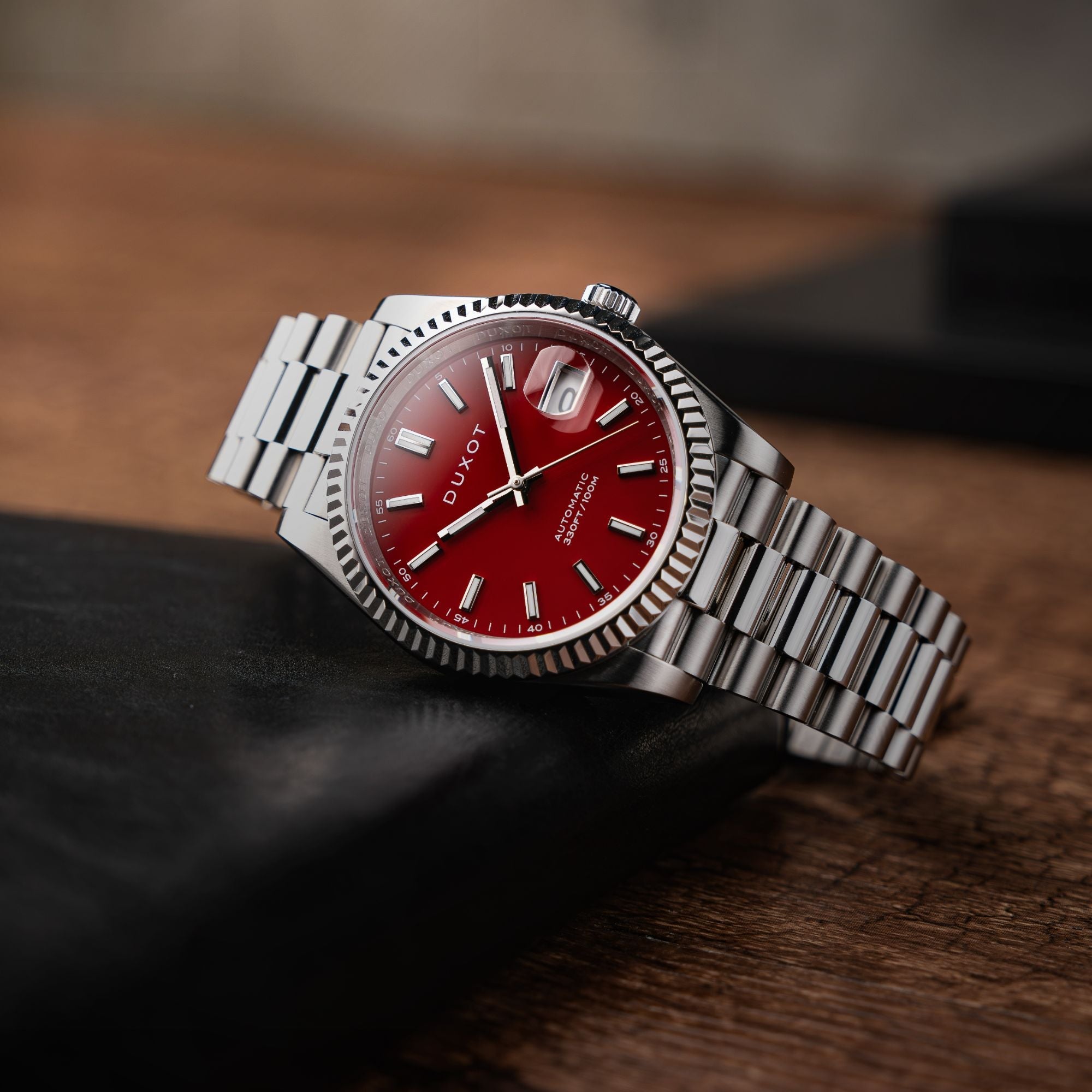 Duxot Marcel Automatic Firebrick Red Men's Watch DX-2059-44