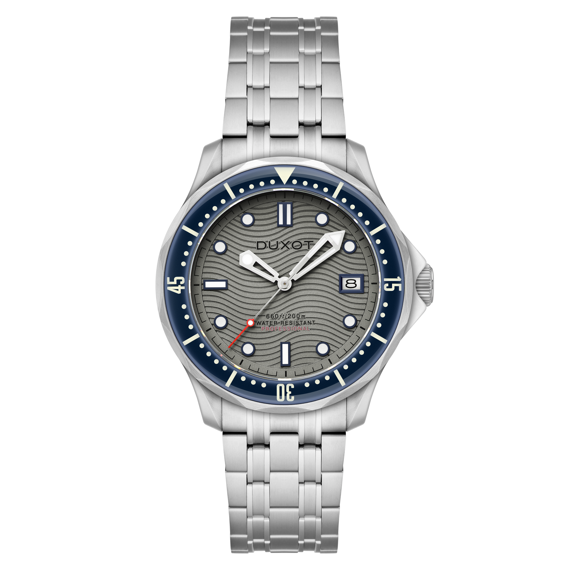 DUXOT Duxot Henri Diver Automatic Ash Grey Men's Watch DX-2060-66