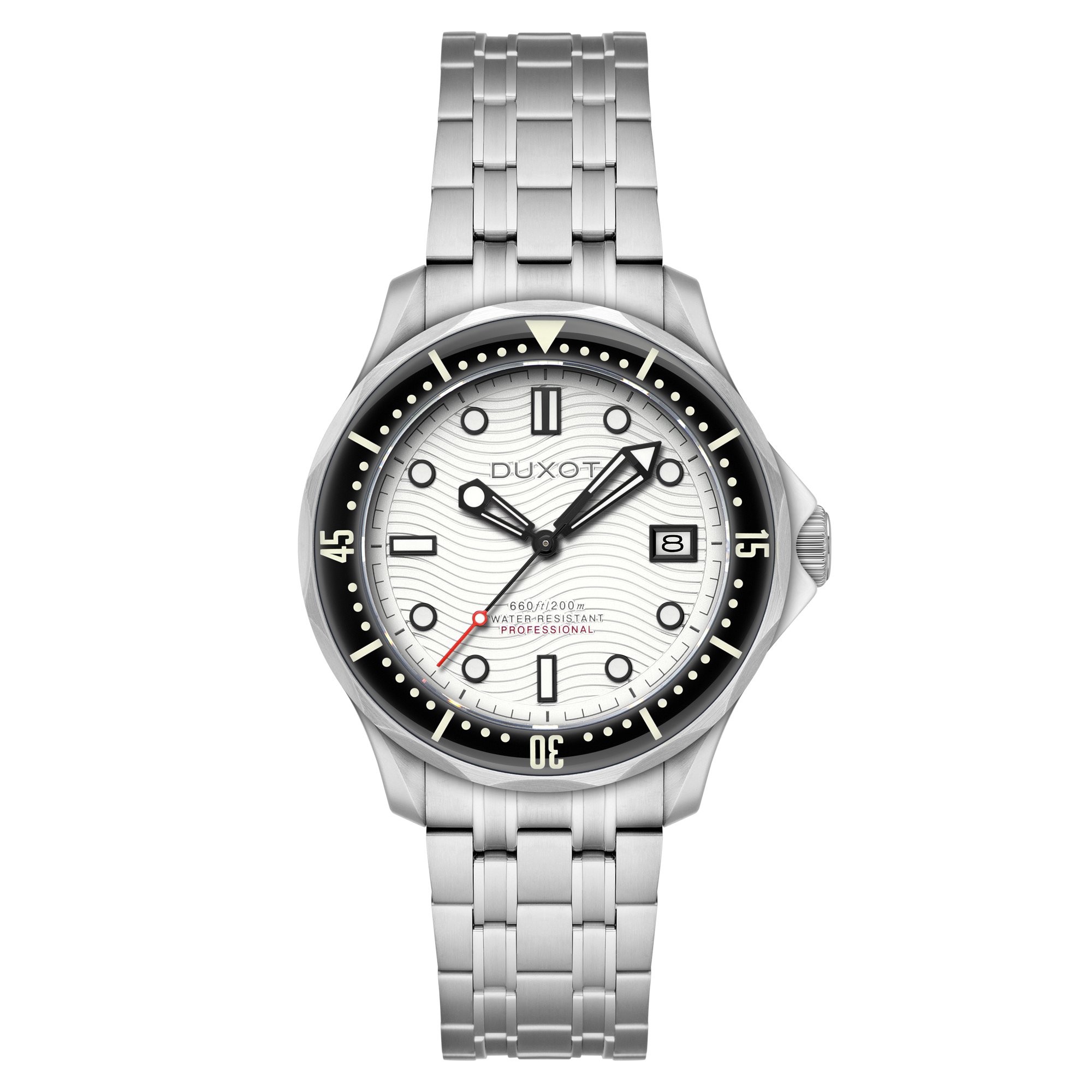 DUXOT Duxot Henri Diver Automatic Matt Silver Men's Watch DX-2060-77