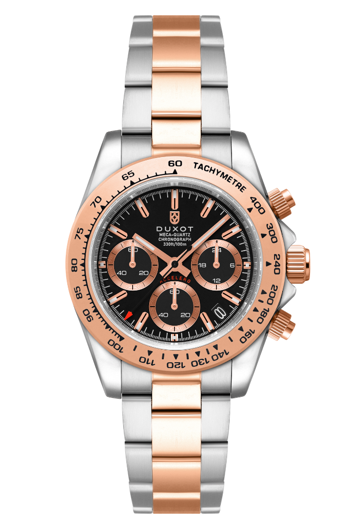 DUXOT Duxot Accelero Chronograph Coal Black Watch  DX-2065-66