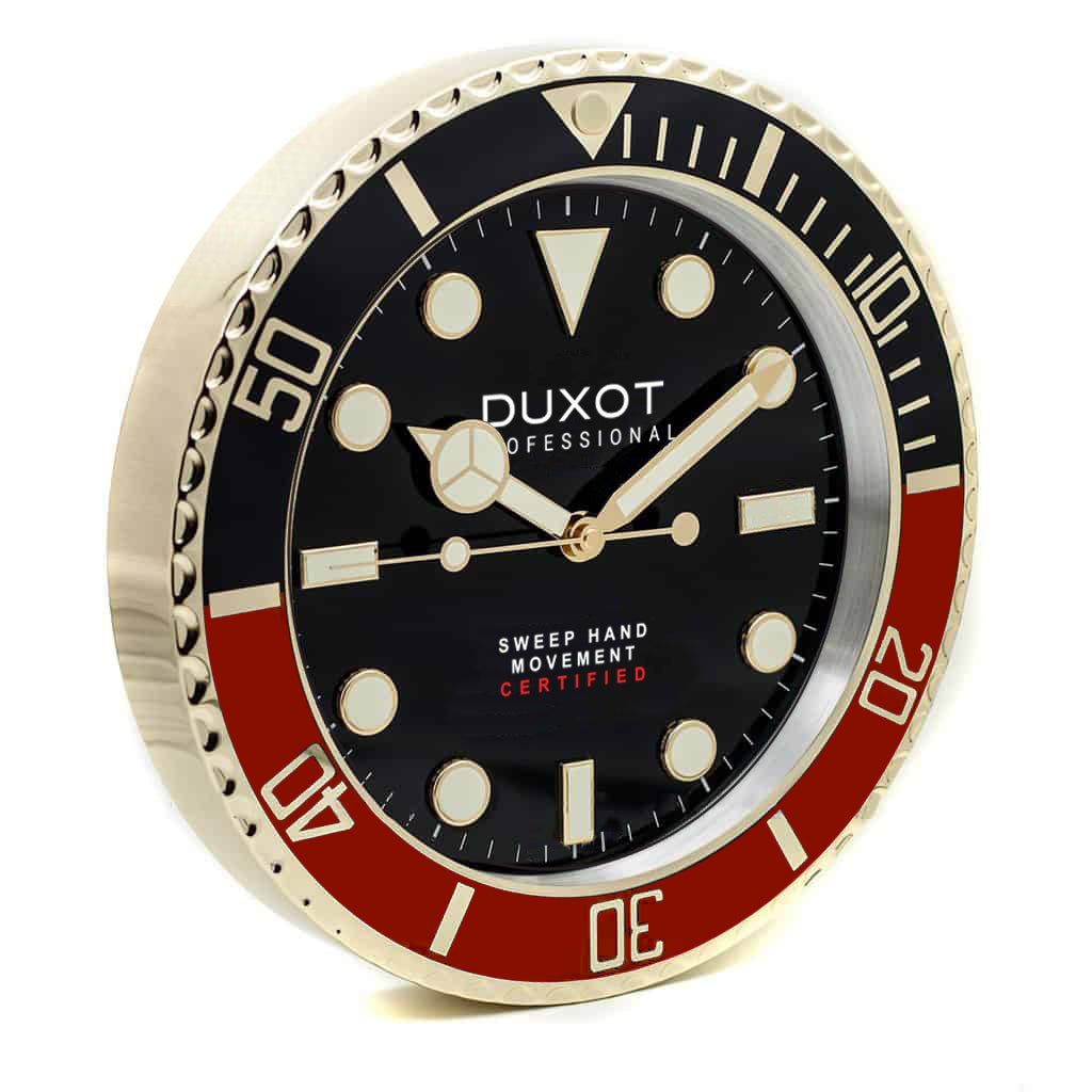 DUXOT Duxot Atlantica GMT Wall Clock DX-CLK-04 (Damaged Packaging)
