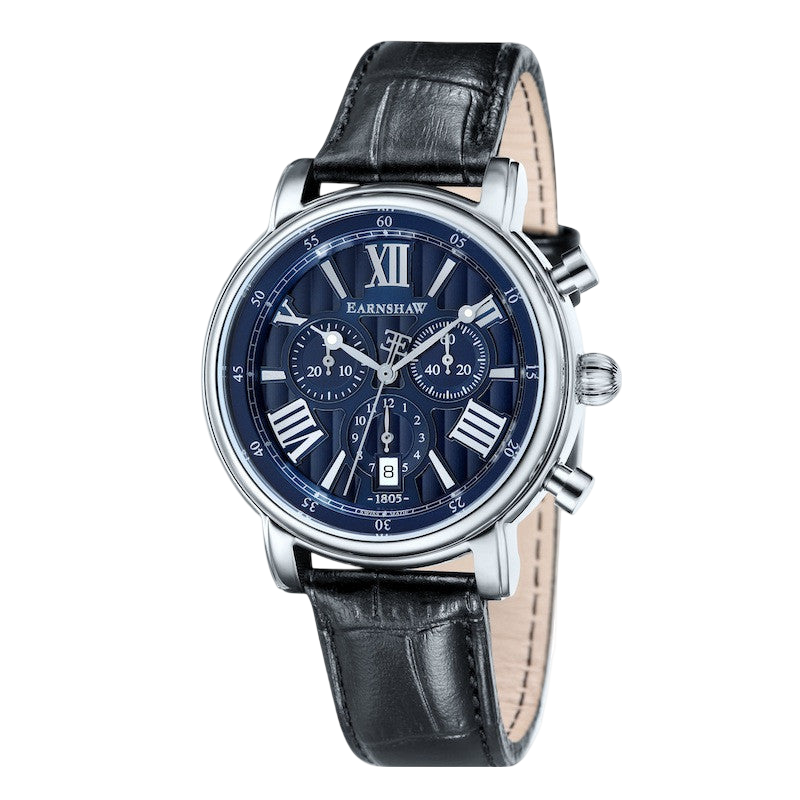 THOMAS EARNSHAW Thomas Earnshaw Longcase Swiss Quartz Regency Blue Men's Watch ES-0016-02