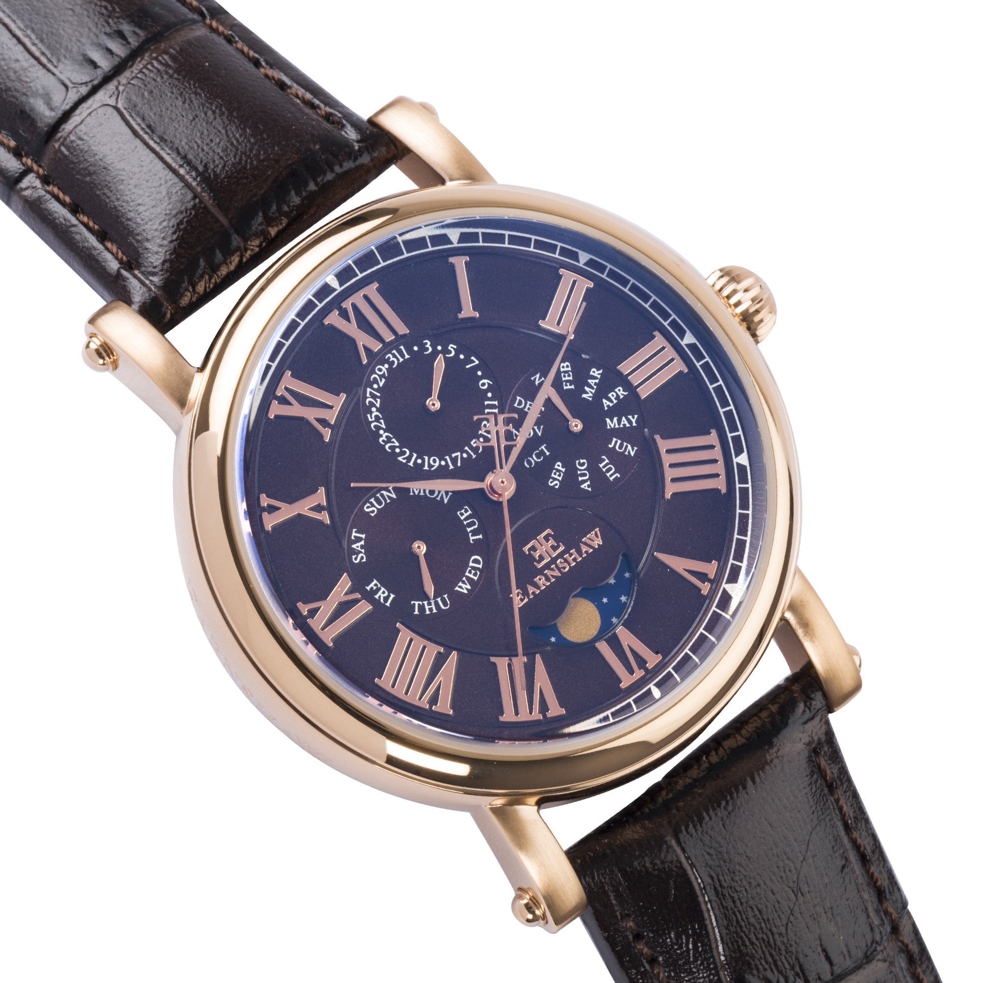 THOMAS EARNSHAW Thomas Earnshaw Maskelyne Chocolate Quartz Men's Watch ES-8031-04