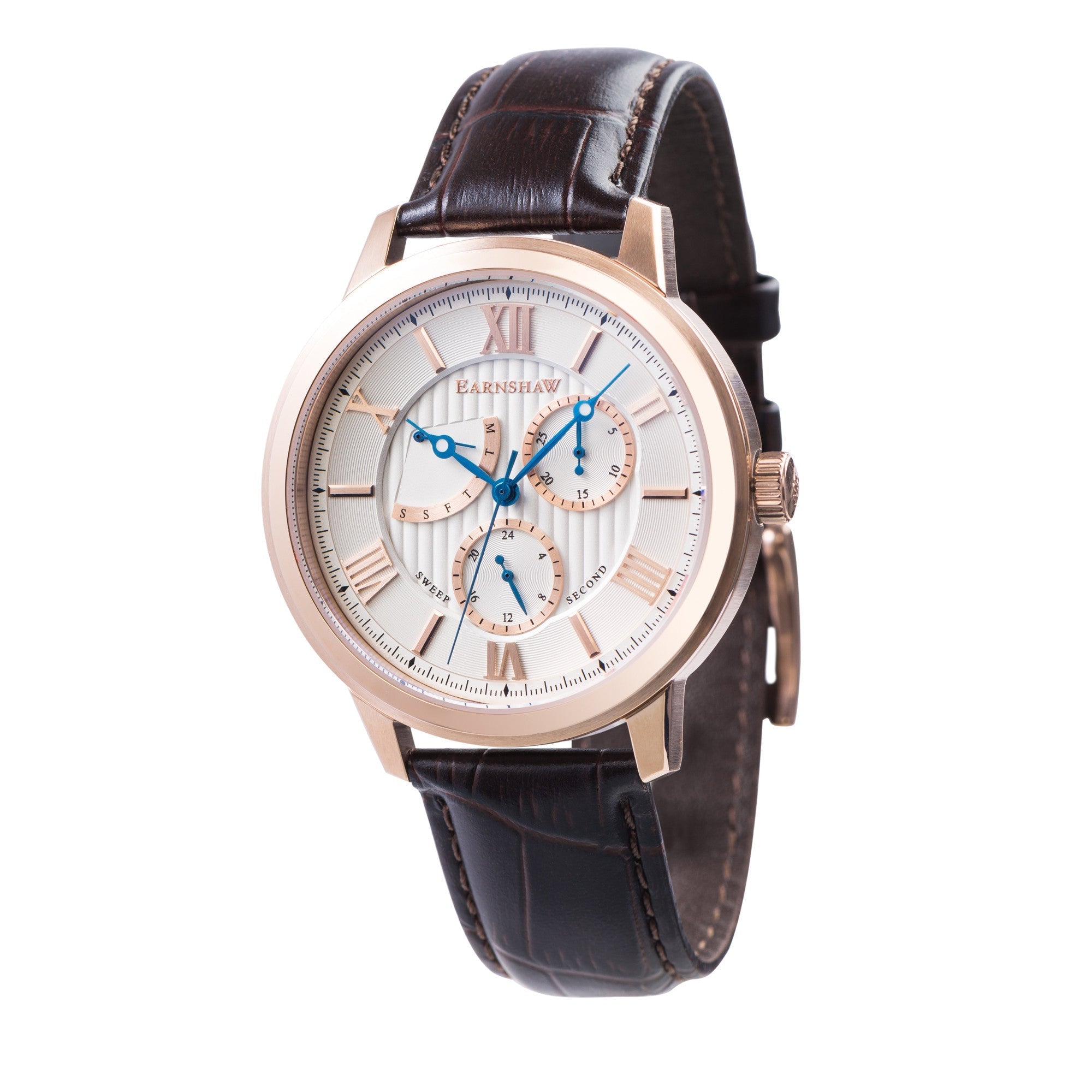THOMAS EARNSHAW Thomas Earnshaw Cornwall Retrograde Rose Gold Men's Watch ES-8060-03