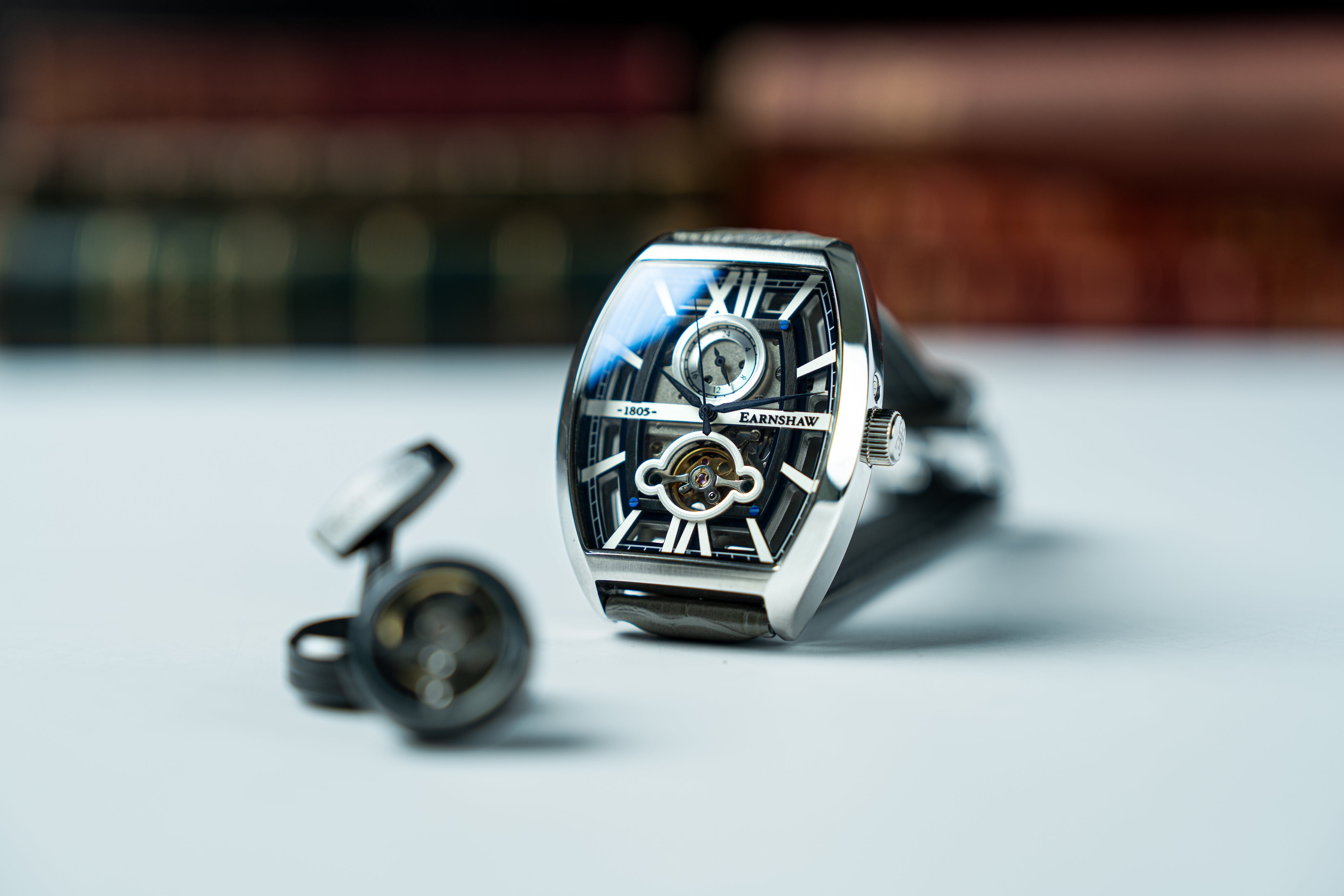 Thomas Earnshaw Thomas Earnshaw Holborn Men's Mechanical Automatic Smoke Grey Watch ES-8111-01