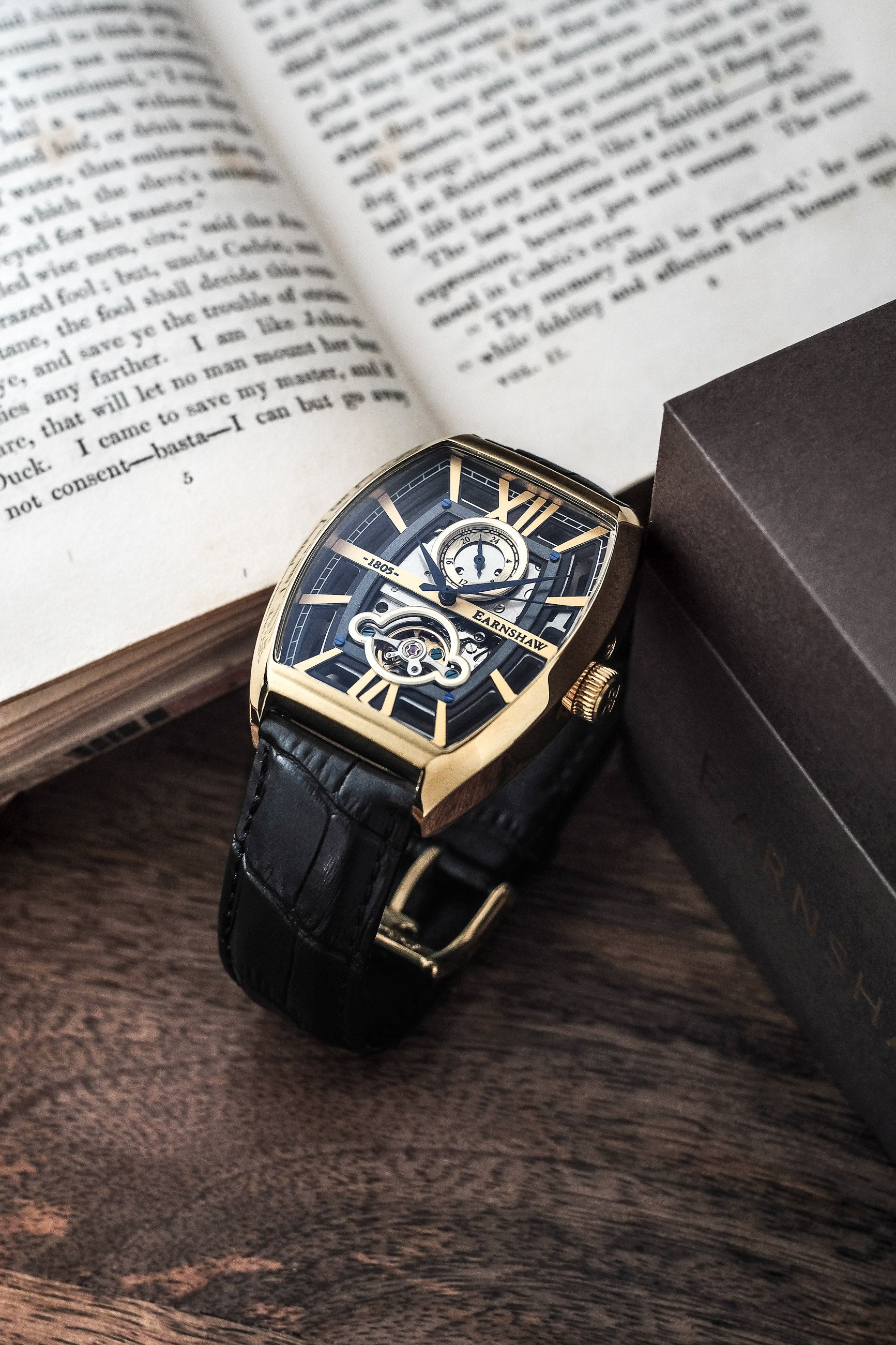 Thomas Earnshaw Thomas Earnshaw Holborn Men's Mechanical Automatic Aurum Gold Watch ES-8111-02