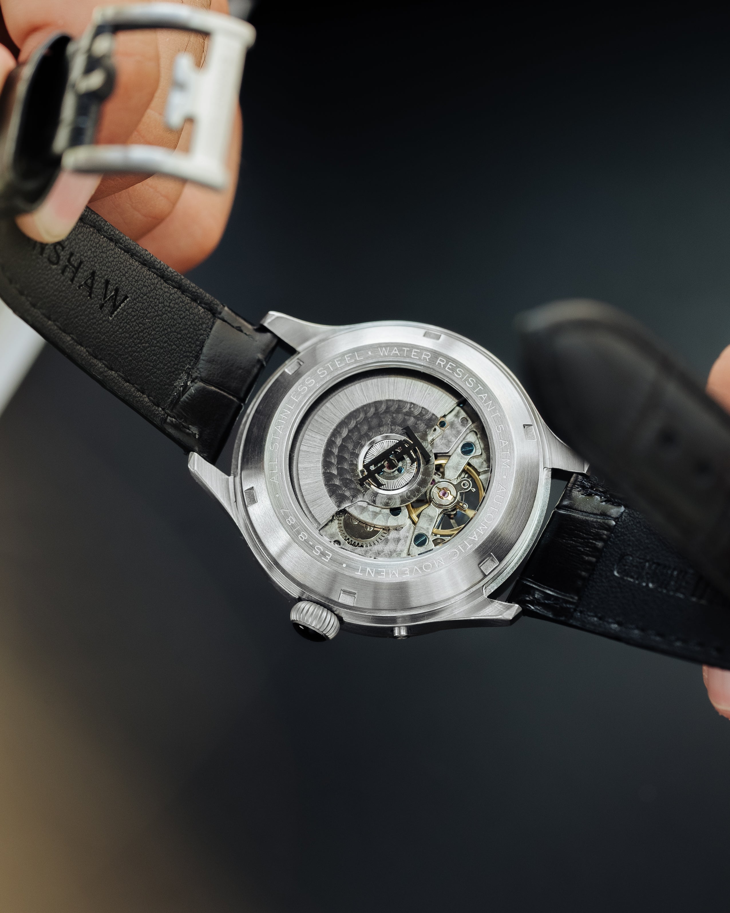 THOMAS EARNSHAW Thomas Earnshaw Baron Forestry Green Automatic Men's Watch ES-8187-03