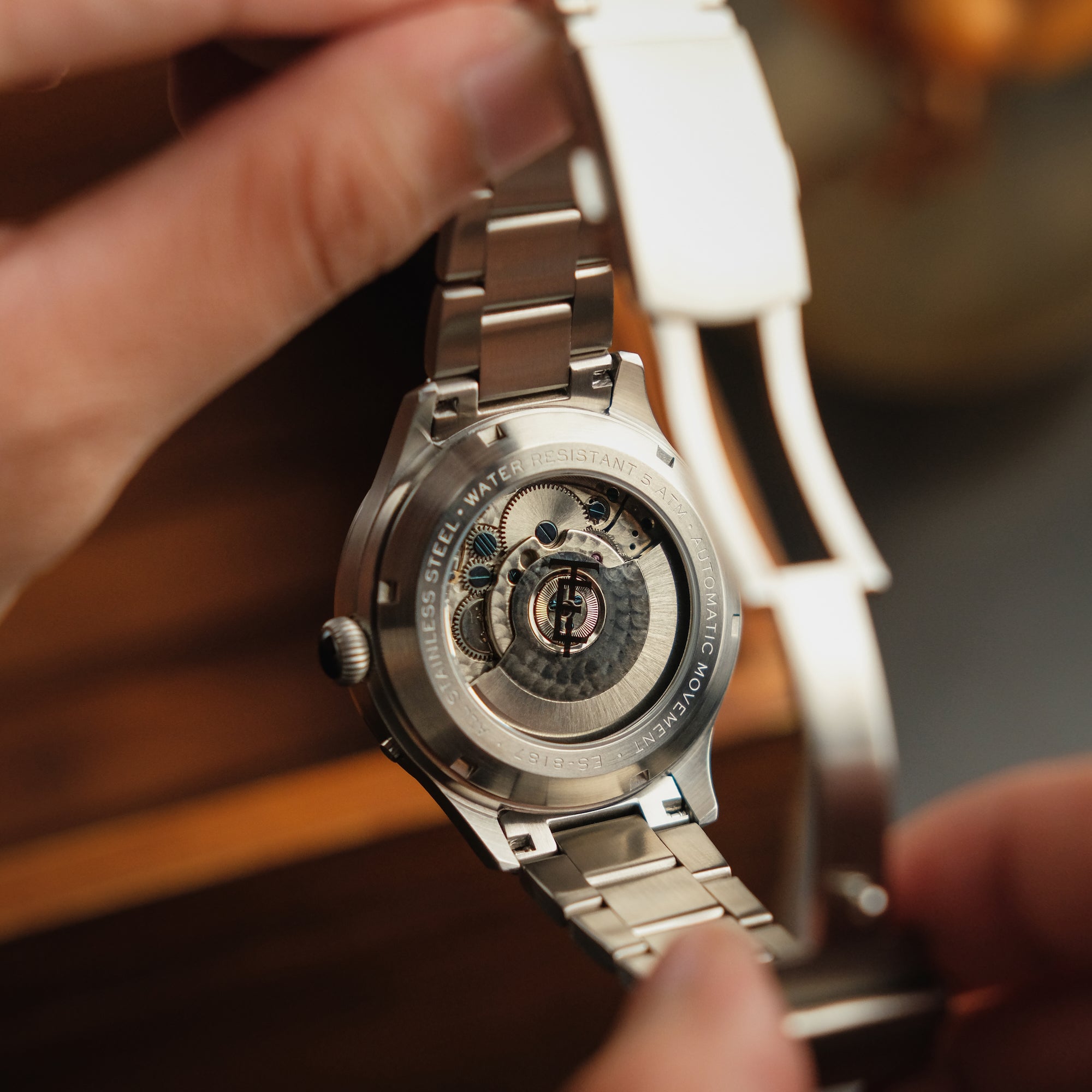 THOMAS EARNSHAW Thomas Earnshaw Baron Caramel Automatic Men's Watch ES-8187-33