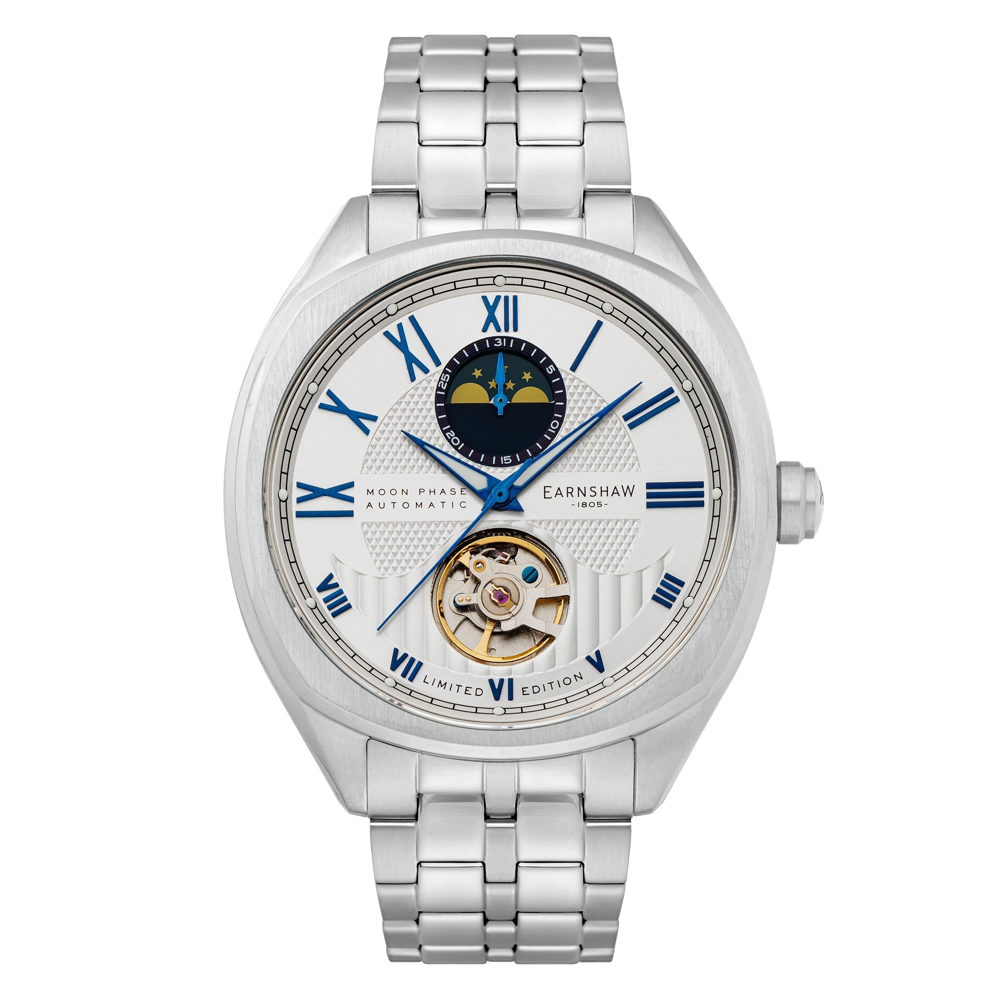 THOMAS EARNSHAW Thomas Earnshaw Peel Men's Silver Sky Watch ES-8206-44-D (Damaged Packaging)