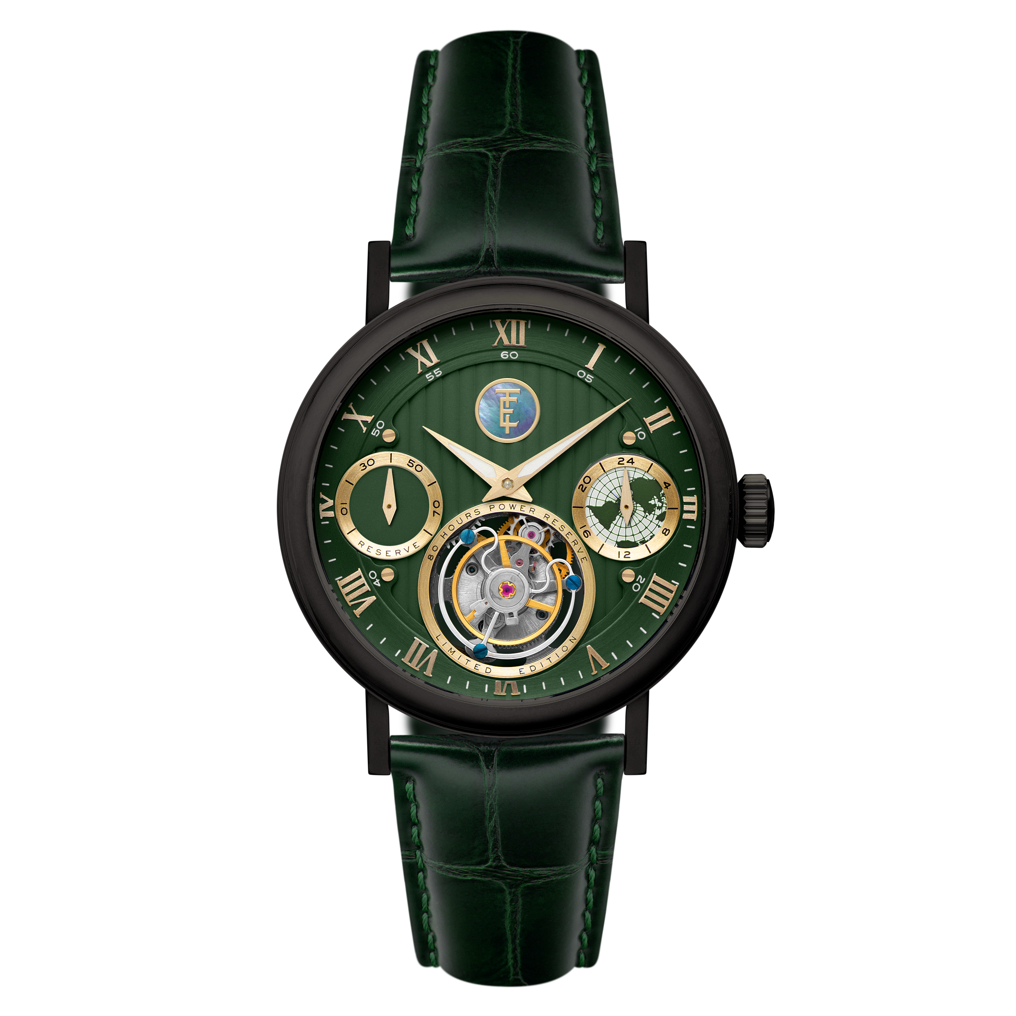 THOMAS EARNSHAW Thomas Earnshaw Celestial Halley Tourbillon Limited Edition Men's Watch ES-8262-0F