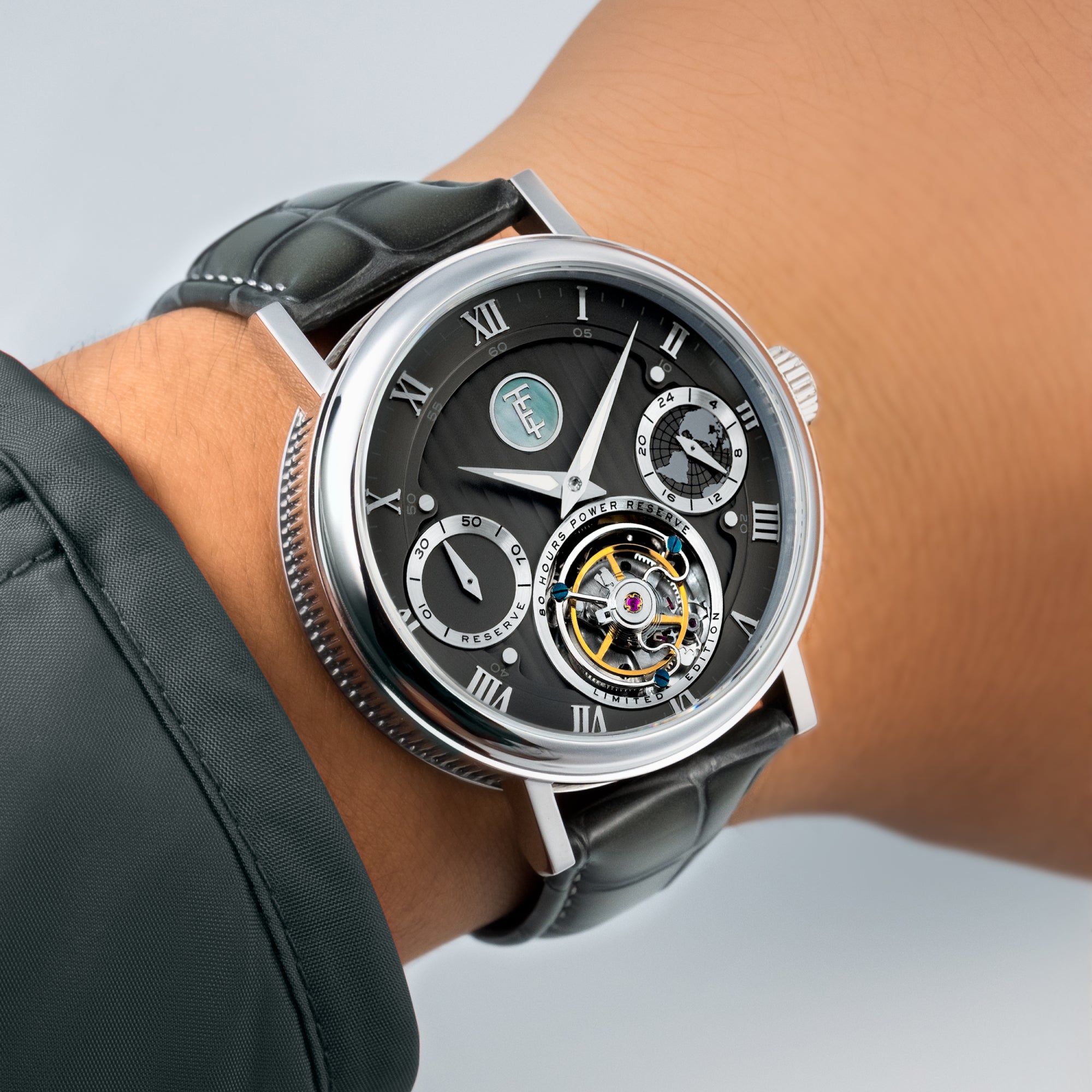THOMAS EARNSHAW Thomas Earnshaw Celestial Halley Tourbillon Limited Edition Men's Watch ES-8262-0G