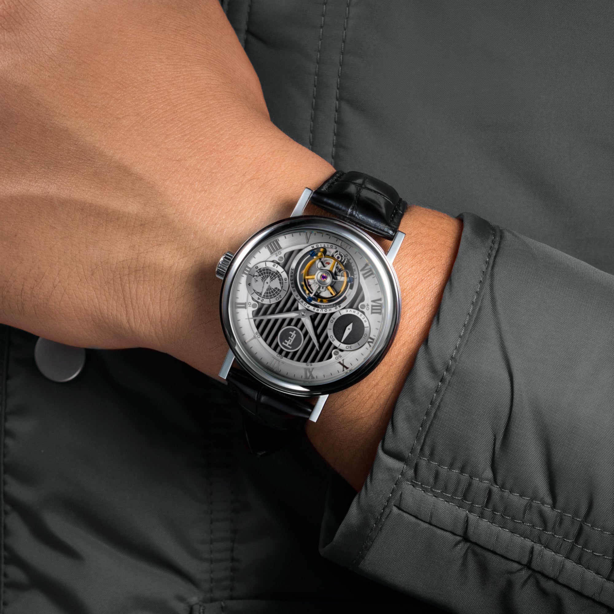 THOMAS EARNSHAW Thomas Earnshaw Celestial Halley Tourbillon Limited Edition Men's Watch ES-8262-0H