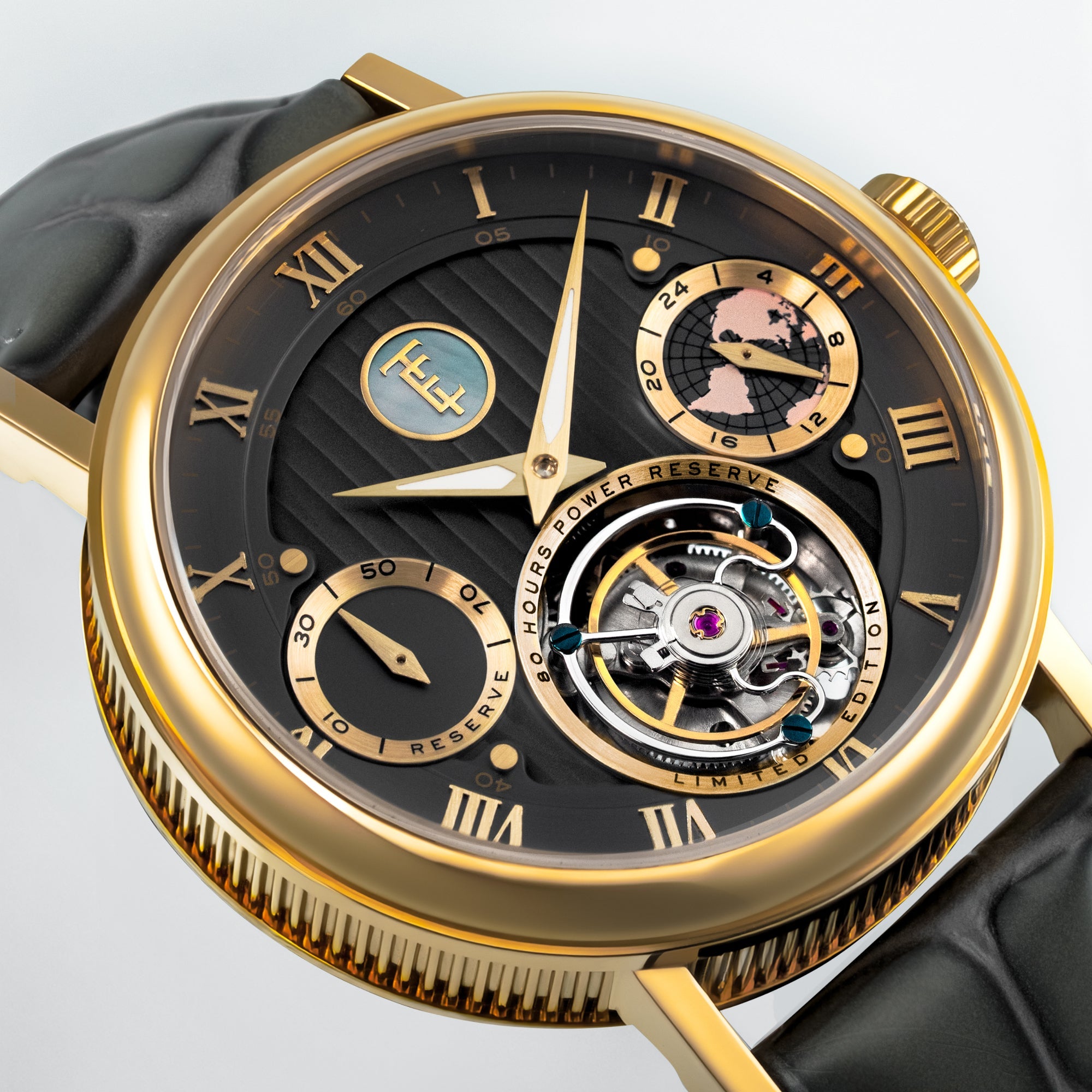THOMAS EARNSHAW Thomas Earnshaw Celestial Halley Tourbillon Limited Edition Men's Watch ES-8262-0I