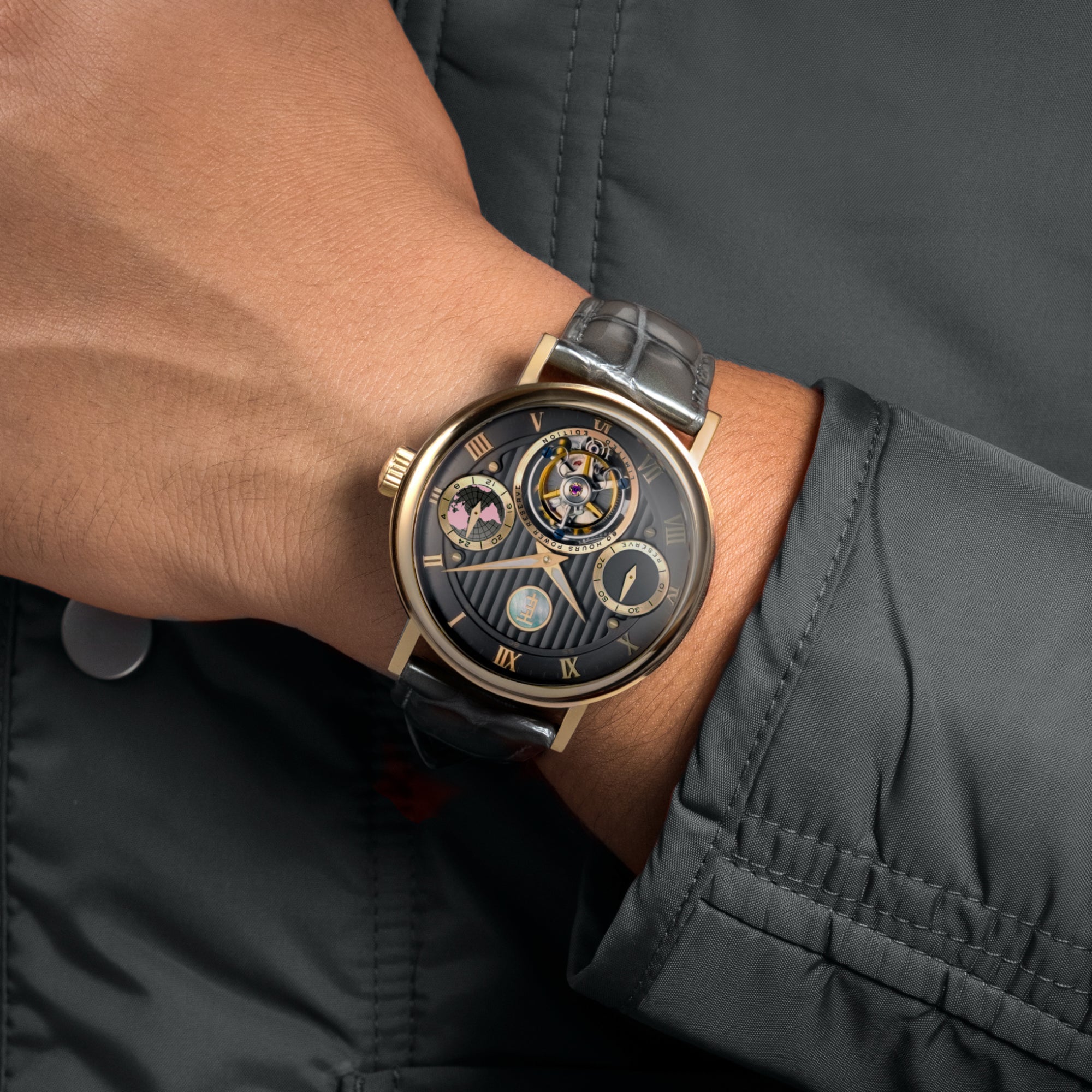 THOMAS EARNSHAW Thomas Earnshaw Celestial Halley Tourbillon Limited Edition Men's Watch ES-8262-0I