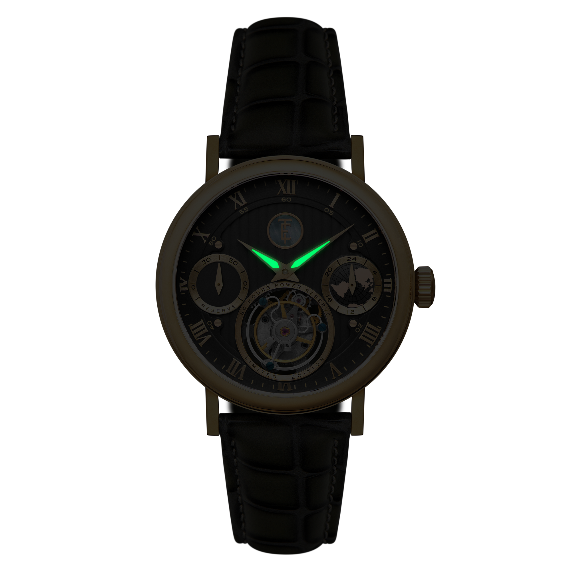 THOMAS EARNSHAW Thomas Earnshaw Celestial Halley Tourbillon Limited Edition Men's Watch ES-8262-0I