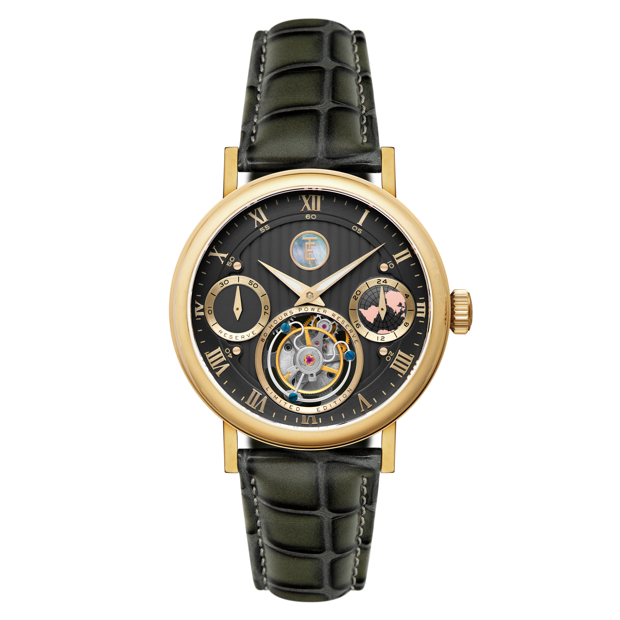 THOMAS EARNSHAW Thomas Earnshaw Celestial Halley Tourbillon Limited Edition Men's Watch ES-8262-0I