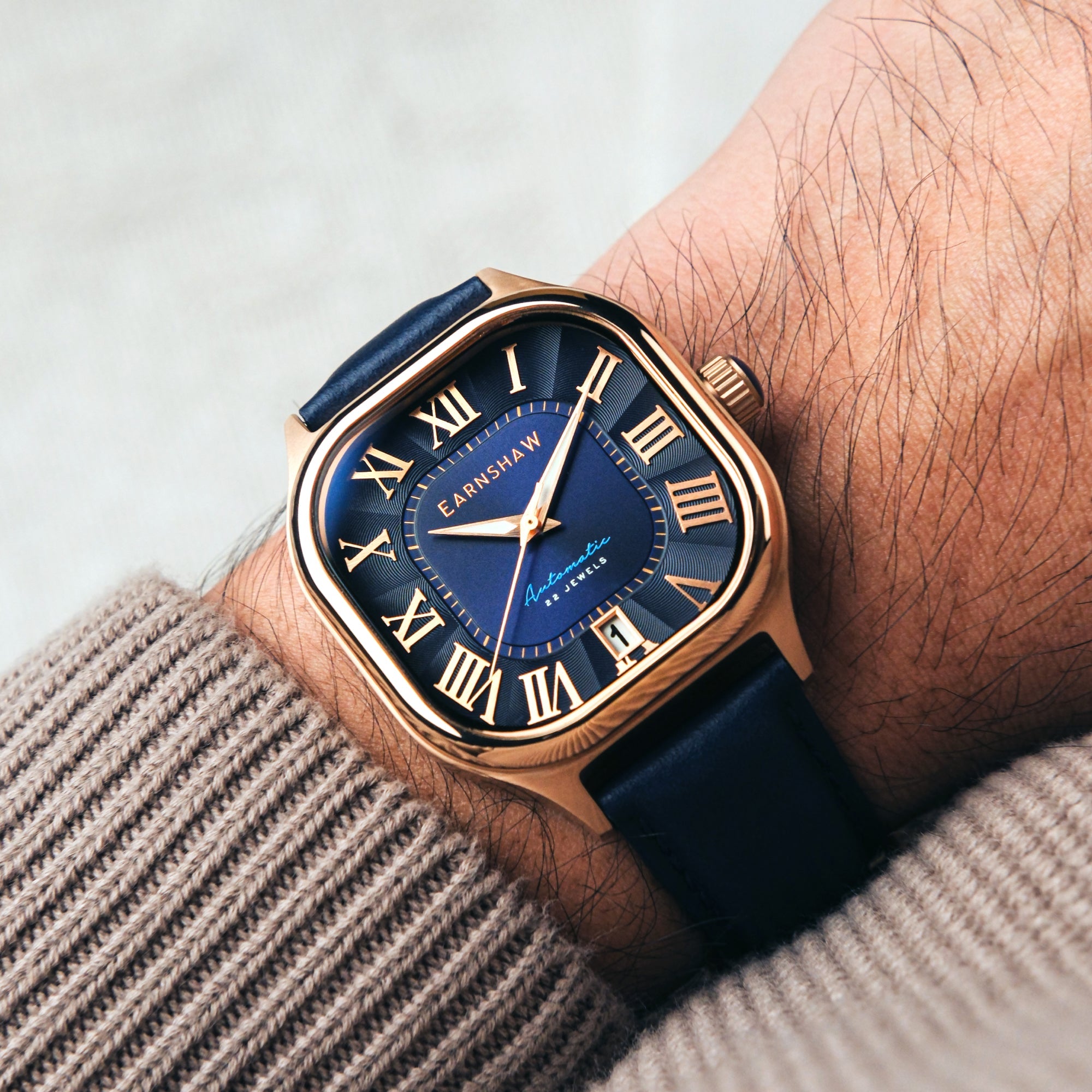 THOMAS EARNSHAW Thomas Earnshaw Coussin Automatic Men's Watch ES-8284-03