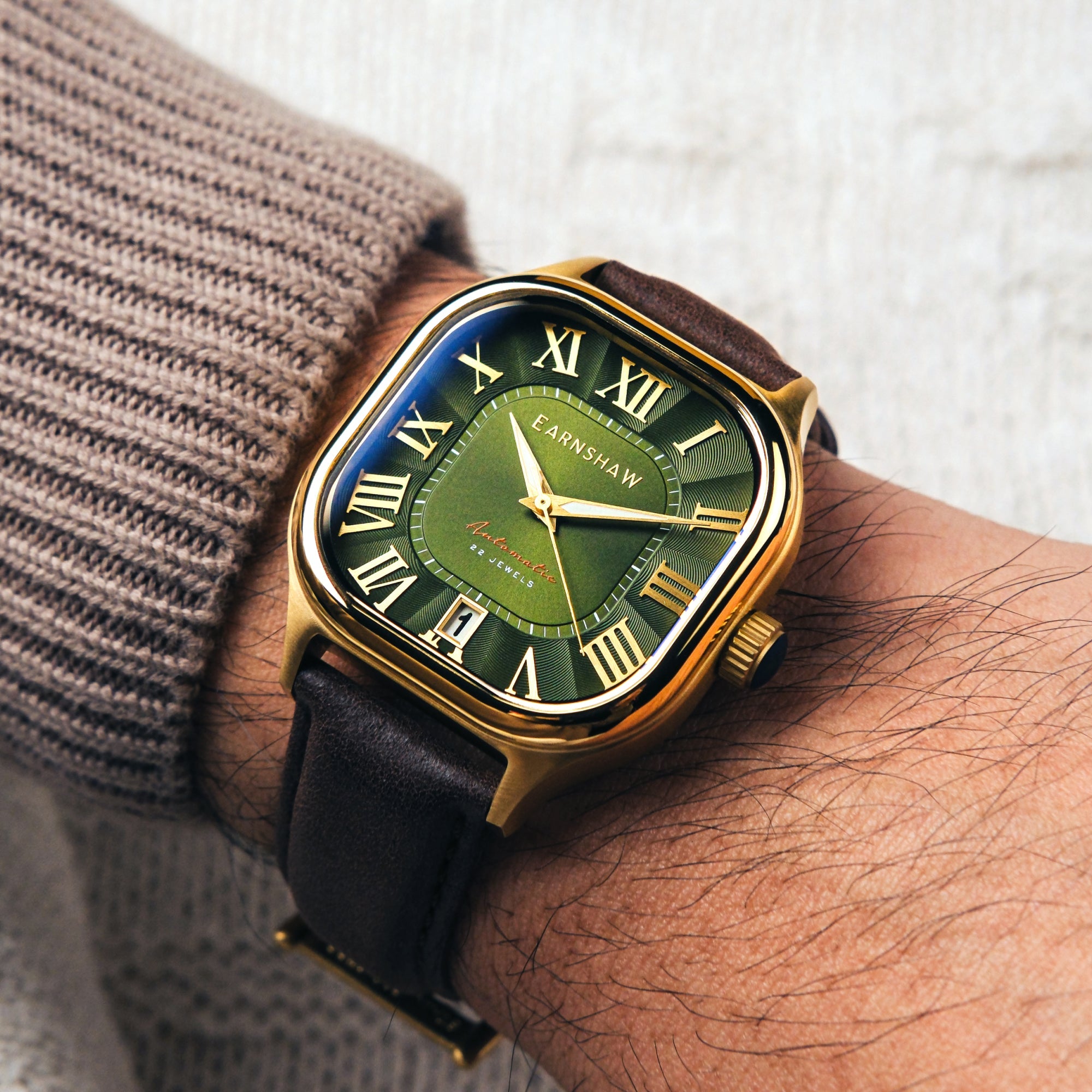 THOMAS EARNSHAW Thomas Earnshaw Coussin Automatic Men's Watch ES-8284-05
