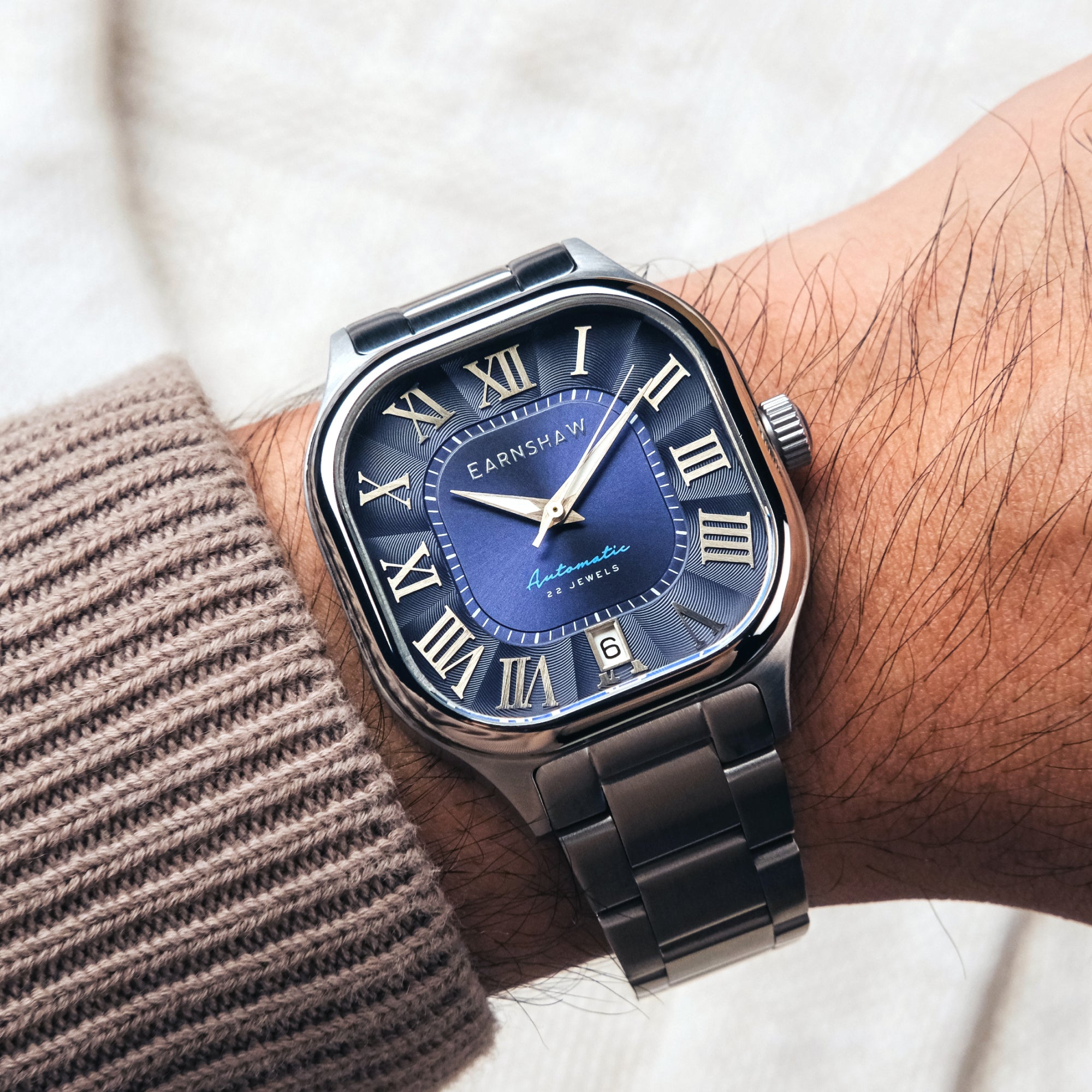 THOMAS EARNSHAW Thomas Earnshaw Coussin Automatic Men's Watch ES-8284-22