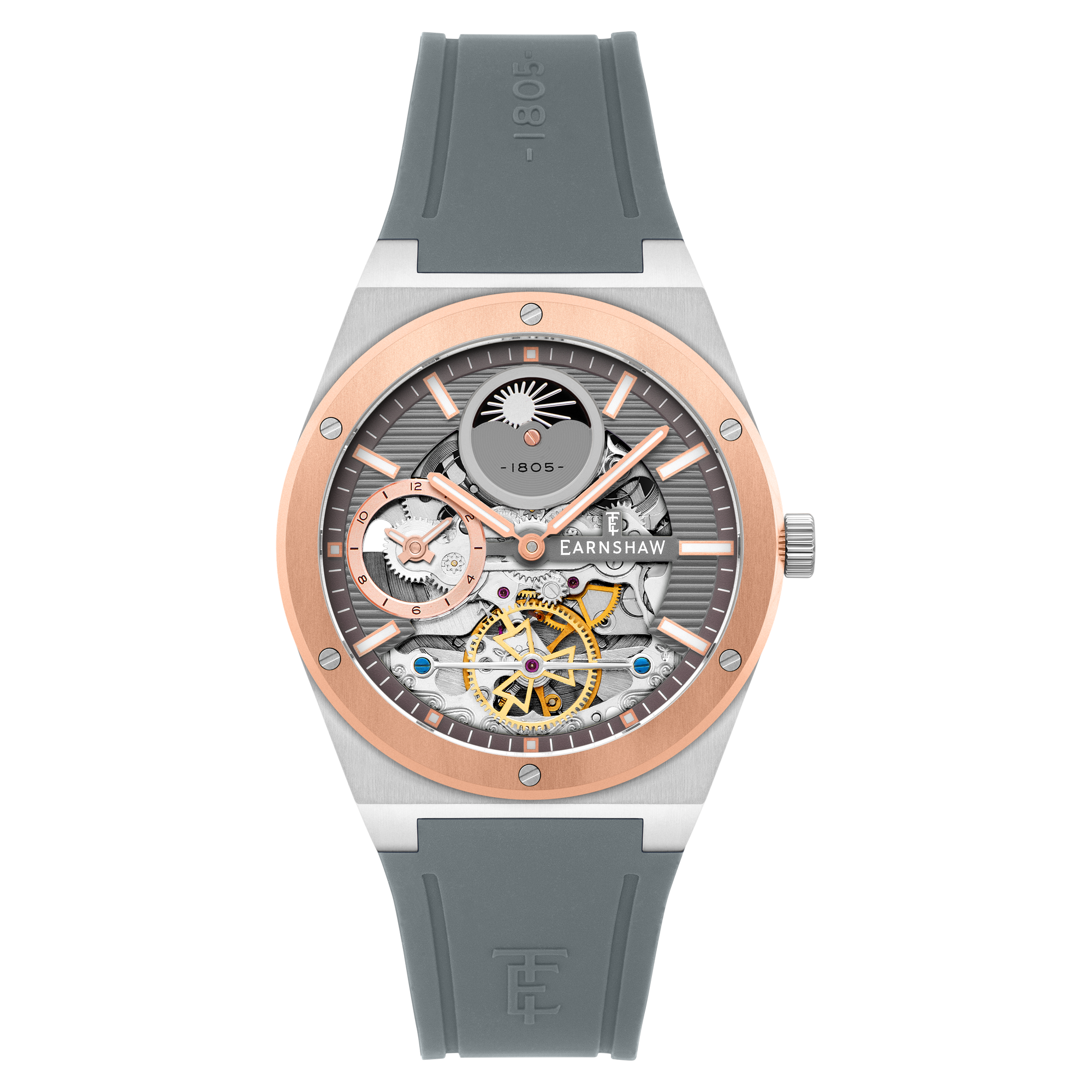 THOMAS EARNSHAW Thomas Earnshaw Drake Dual Time Automatic Men's Watch ES-8291-02