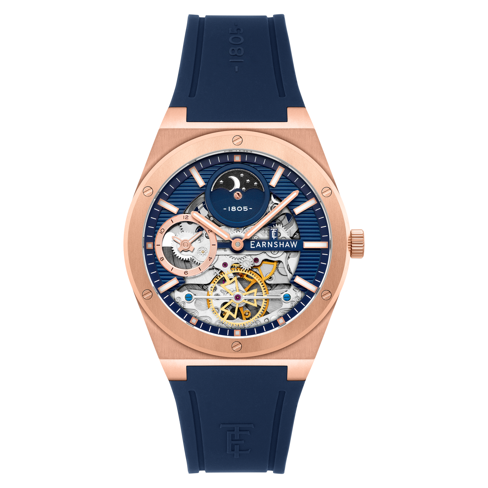 THOMAS EARNSHAW Thomas Earnshaw Drake Dual Time Automatic Men's Watch ES-8291-05