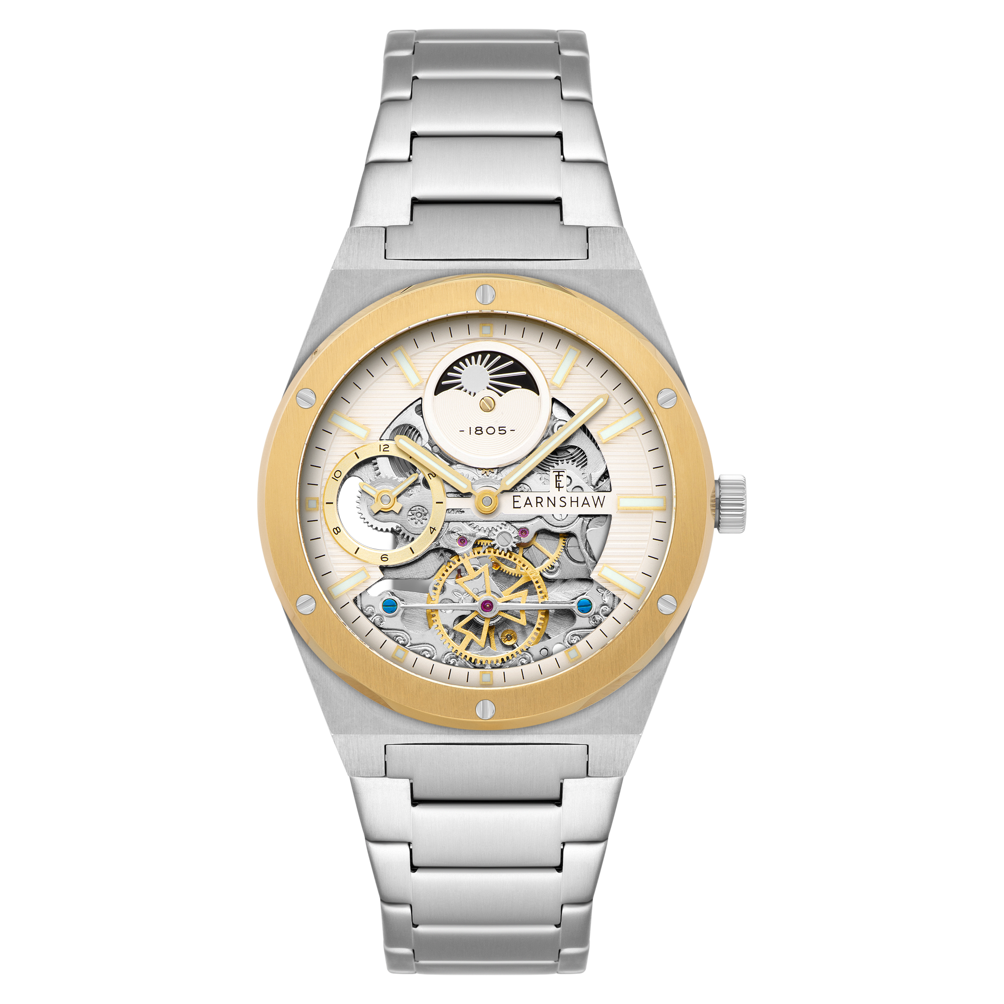 THOMAS EARNSHAW Thomas Earnshaw Drake Dual Time Automatic Men's Watch ES-8291-33
