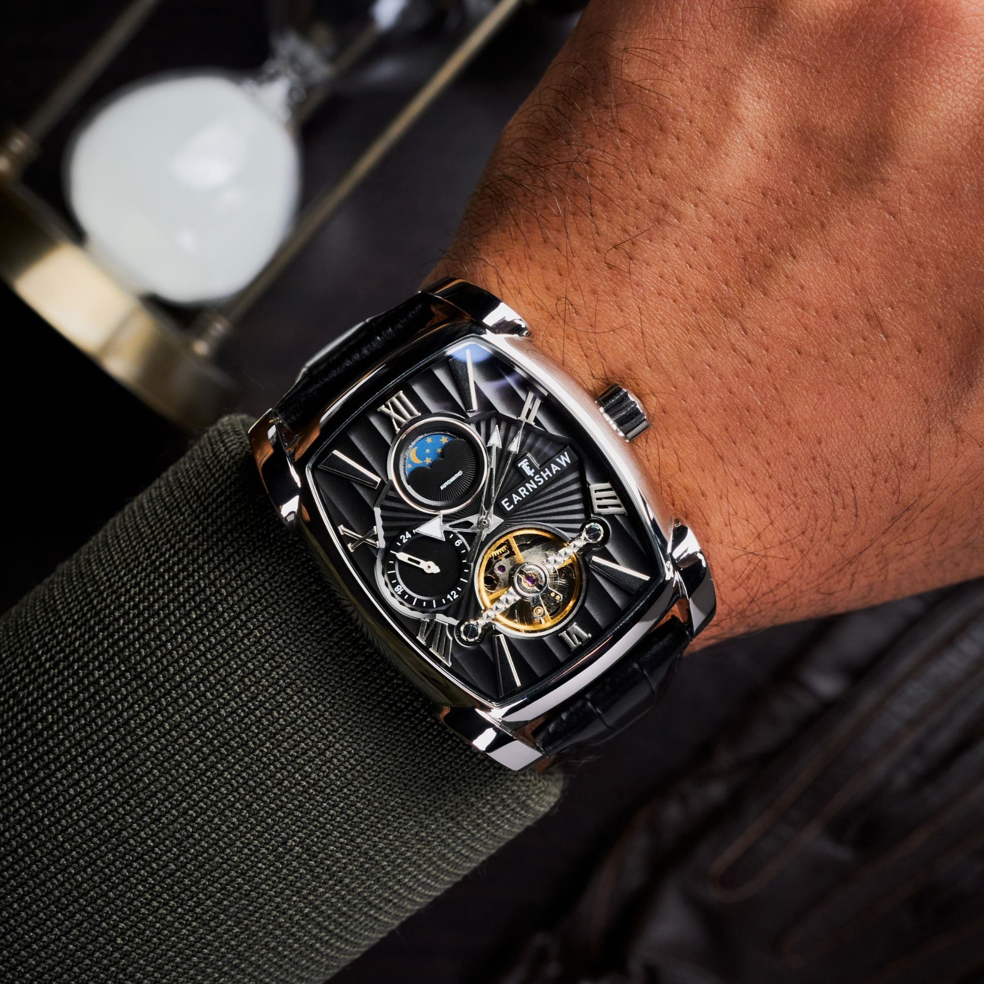 THOMAS EARNSHAW Thomas Earnshaw Heritage Kensington Multifunction Automatic Men's Watch ES-8296-01