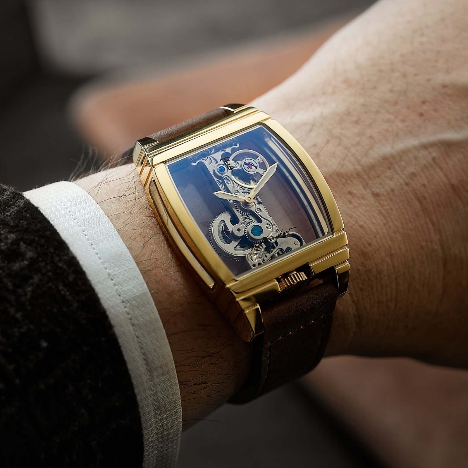 THOMAS EARNSHAW Thomas Earnshaw Discovery Wolver Bridge Mechanical Men's Watch ES-8299-03