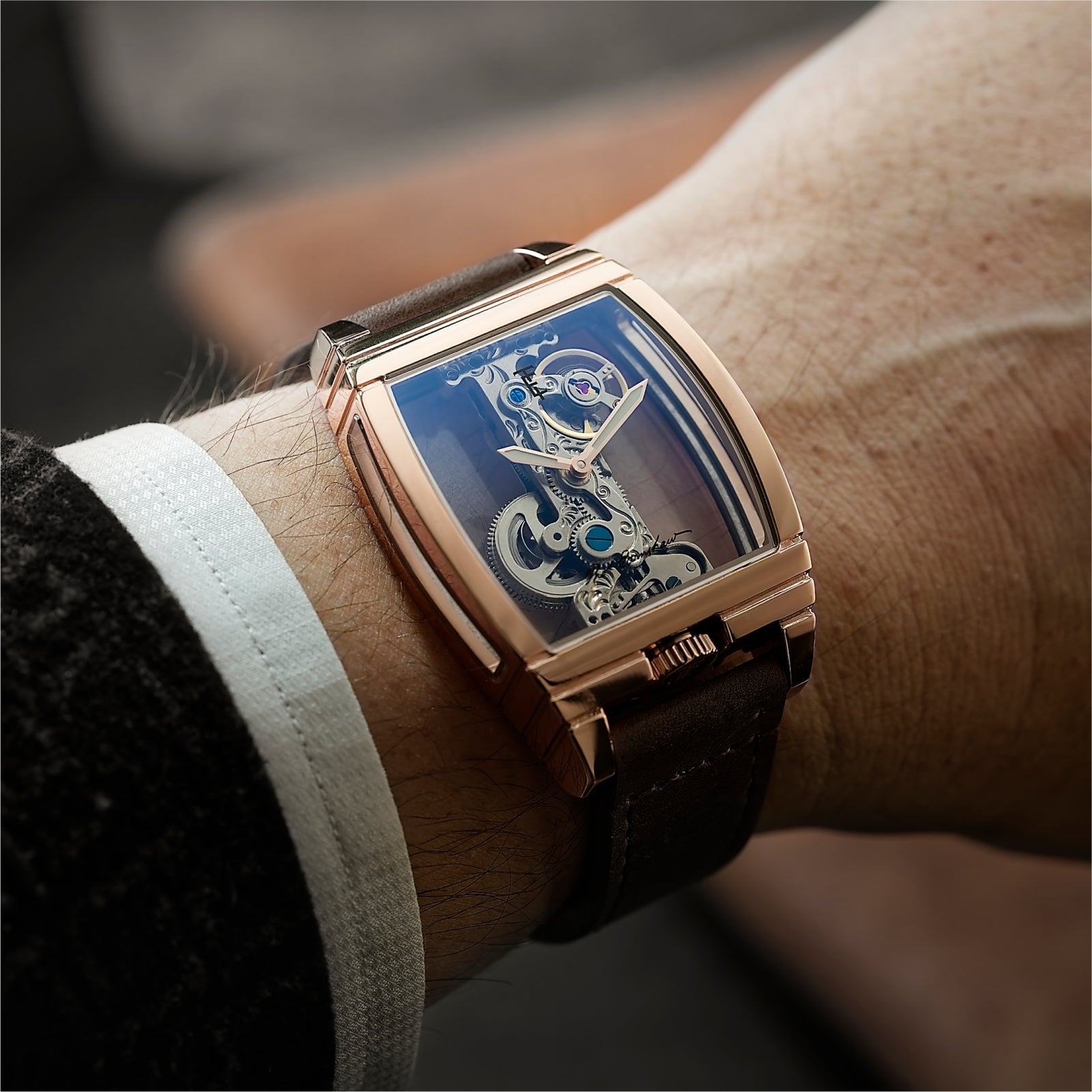 THOMAS EARNSHAW Thomas Earnshaw Discovery Wolver Bridge Mechanical Men's Watch ES-8299-04