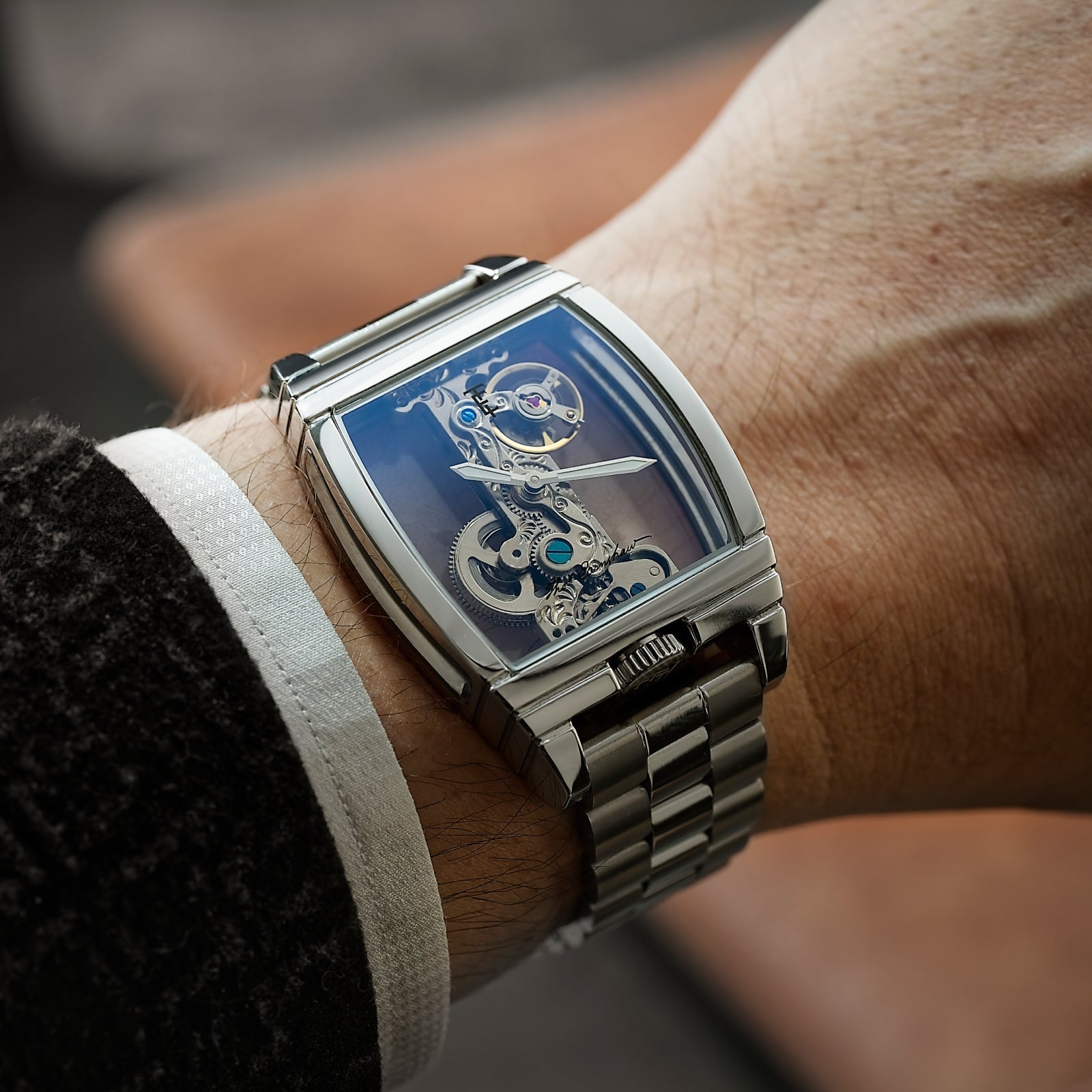 THOMAS EARNSHAW Thomas Earnshaw Discovery Wolver Bridge Mechanical Men's Watch ES-8299-11