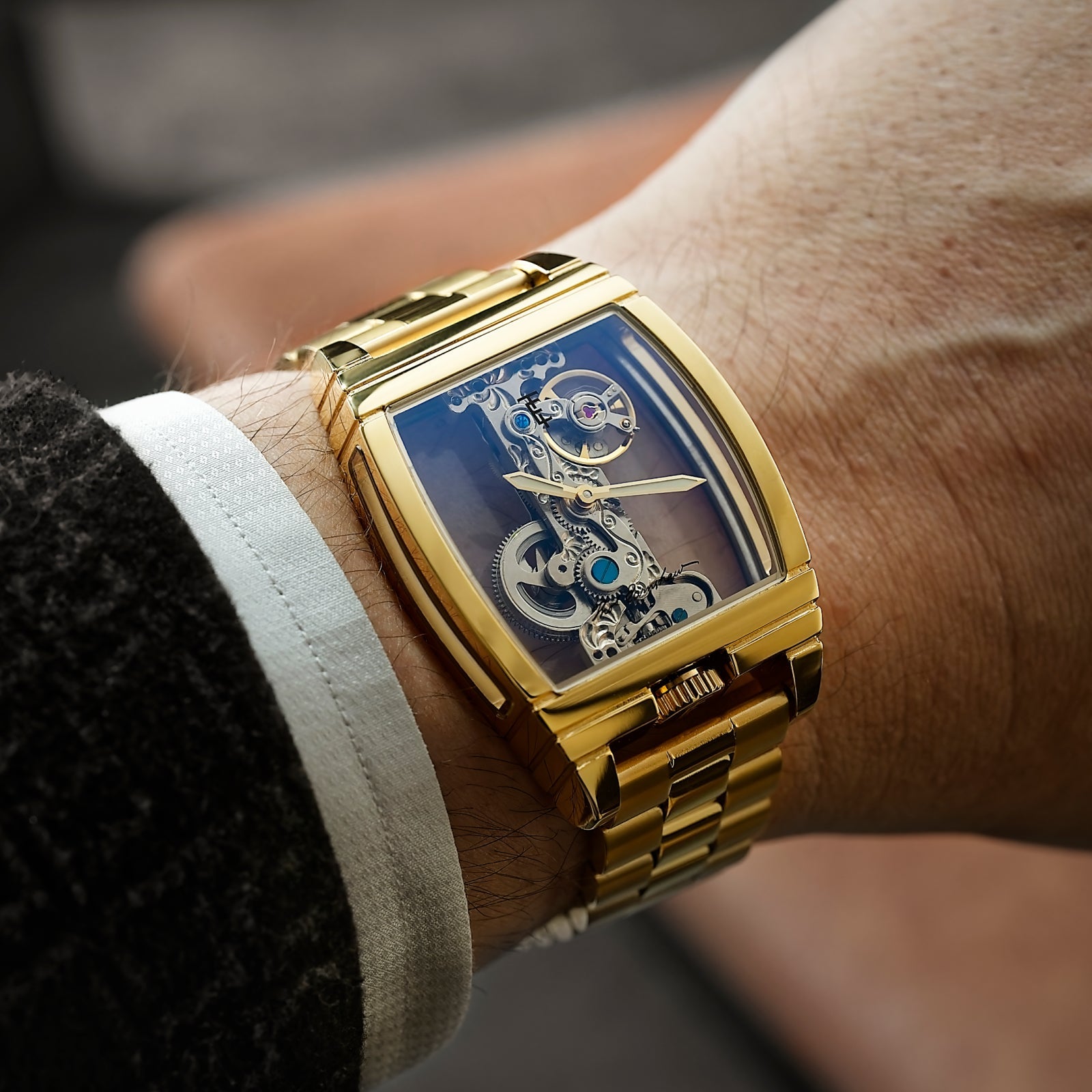 THOMAS EARNSHAW Thomas Earnshaw Discovery Wolver Bridge Mechanical Men's Watch ES-8299-22