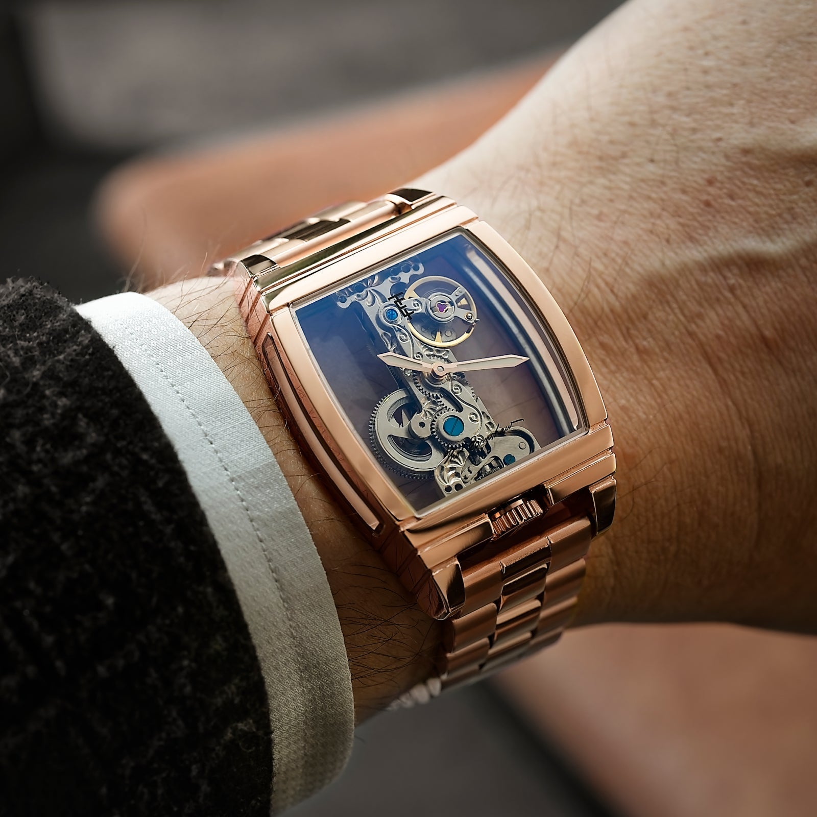 THOMAS EARNSHAW Thomas Earnshaw Discovery Wolver Bridge Mechanical Men's Watch ES-8299-33