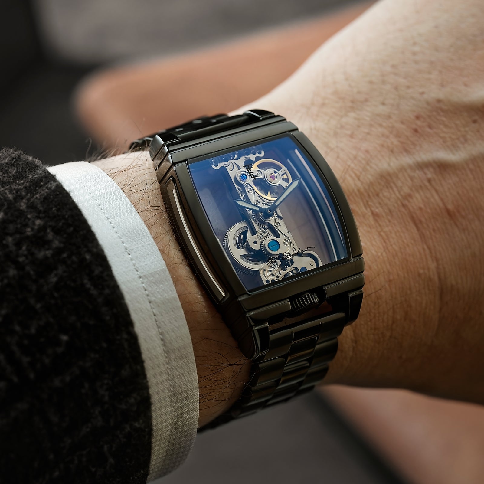 THOMAS EARNSHAW Thomas Earnshaw Discovery Wolver Bridge Mechanical Men's Watch ES-8299-44