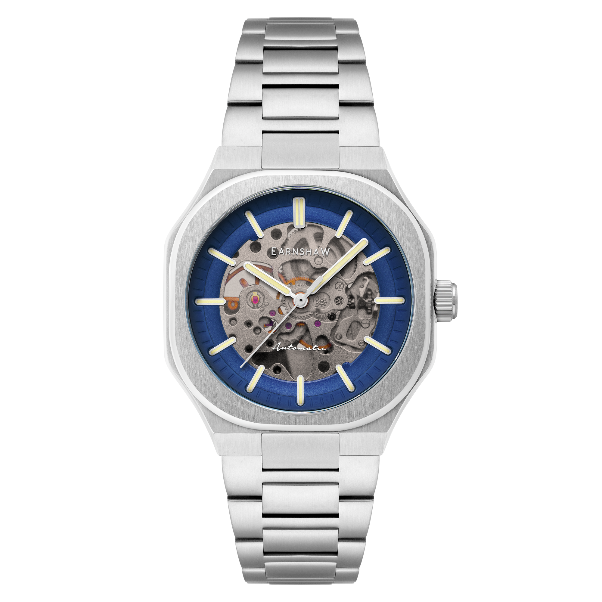 THOMAS EARNSHAW Thomas Earnshaw Discovery Exeter Skeleton Automatic Men's Watch ES-8300-22