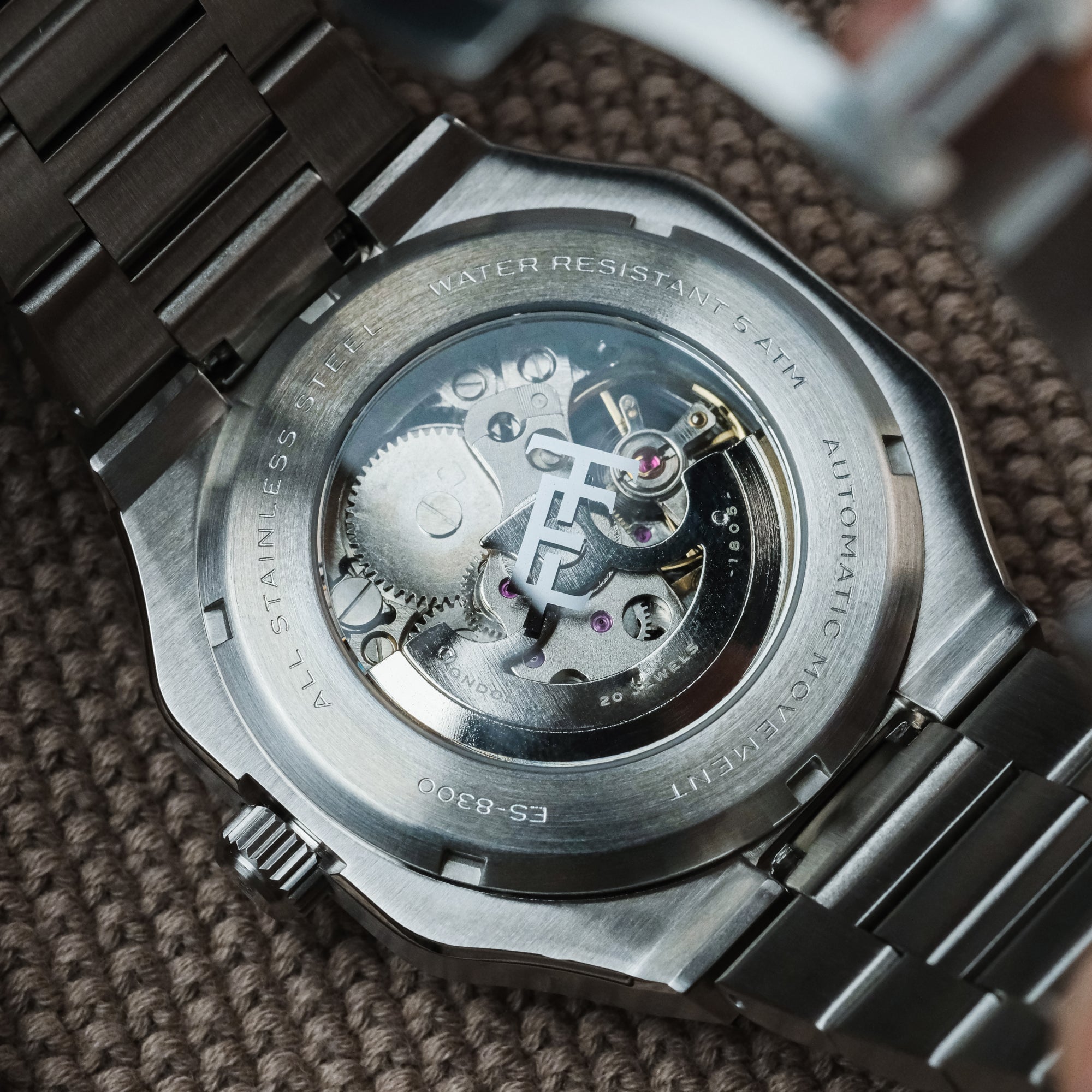 THOMAS EARNSHAW Thomas Earnshaw Discovery Exeter Skeleton Automatic Men's Watch ES-8300-44