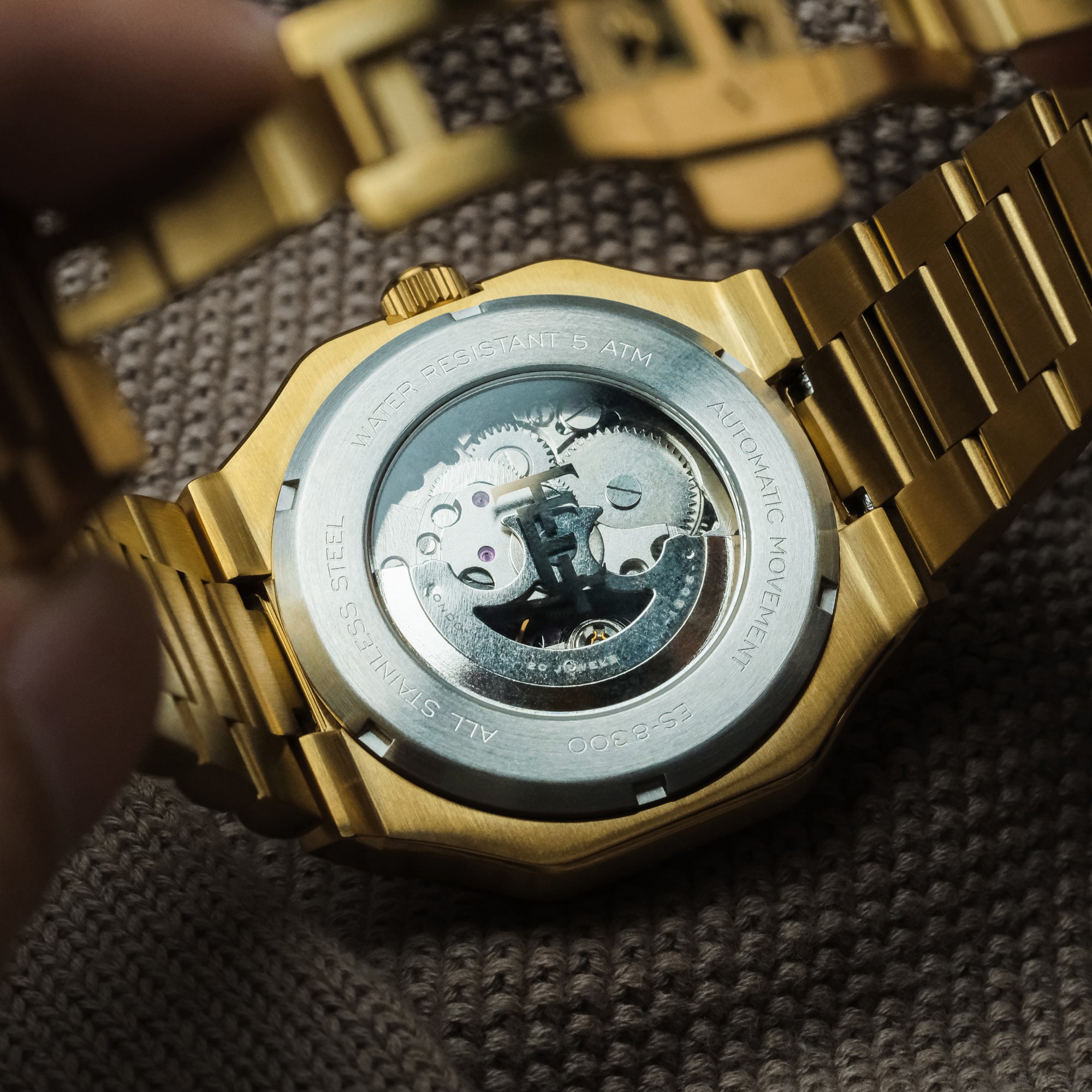 THOMAS EARNSHAW Thomas Earnshaw Discovery Exeter Skeleton Automatic Men's Watch ES-8300-55