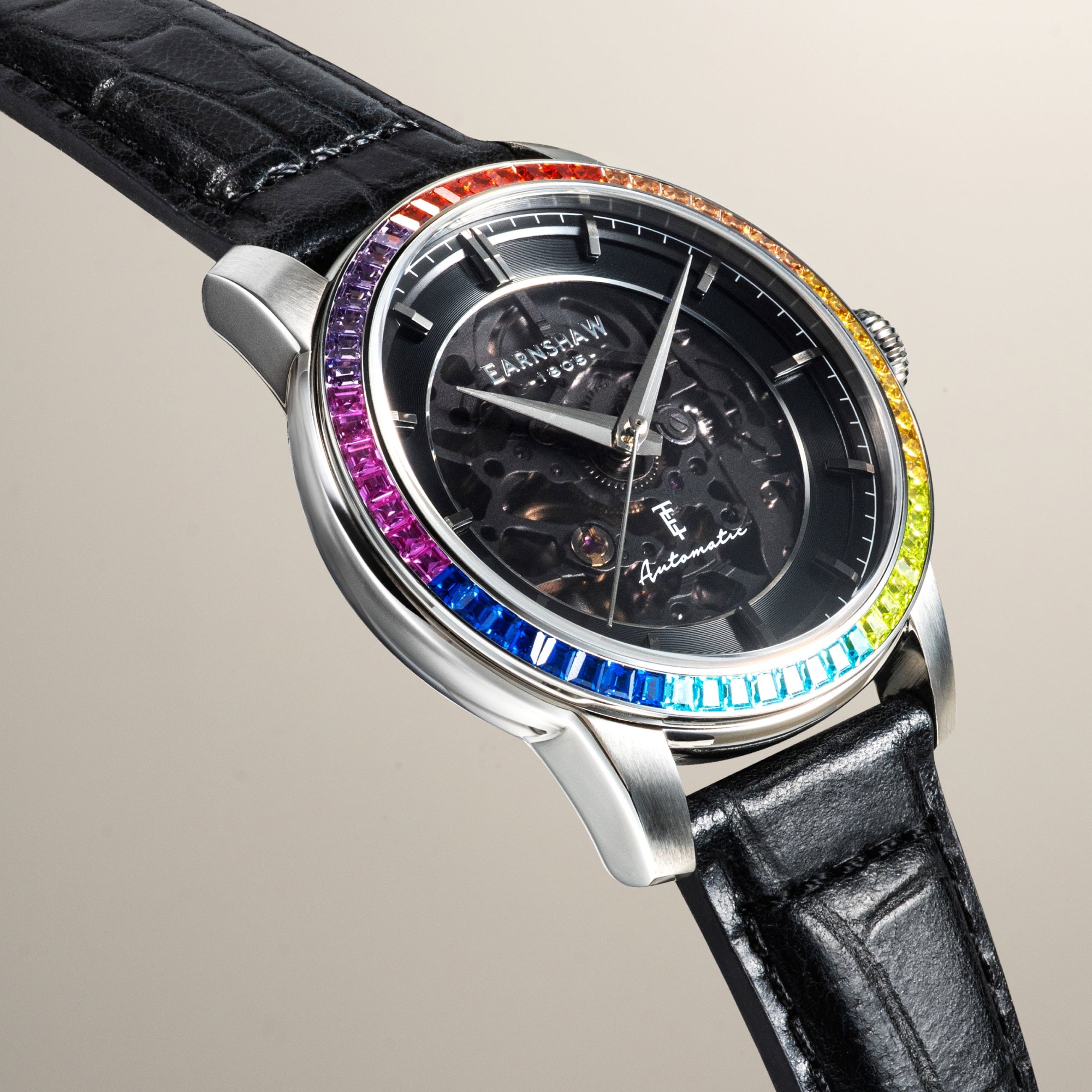 THOMAS EARNSHAW Thomas Earnshaw Celestial Glory Skeleton Automatic Men's Watch ES-8301-01