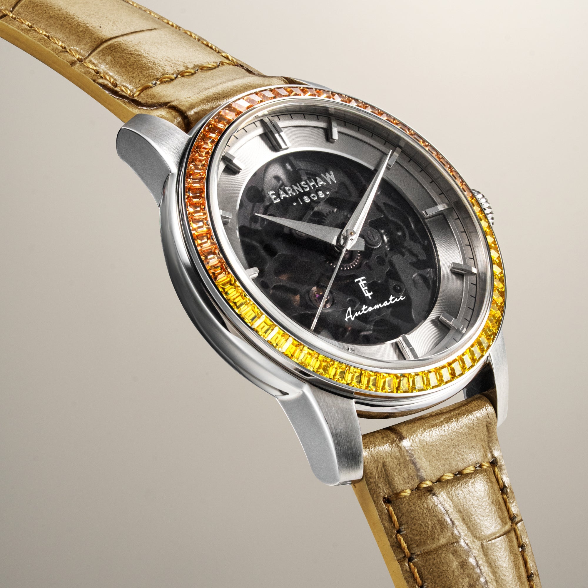 THOMAS EARNSHAW Thomas Earnshaw Celestial Glory Skeleton Automatic Men's Watch ES-8301-02